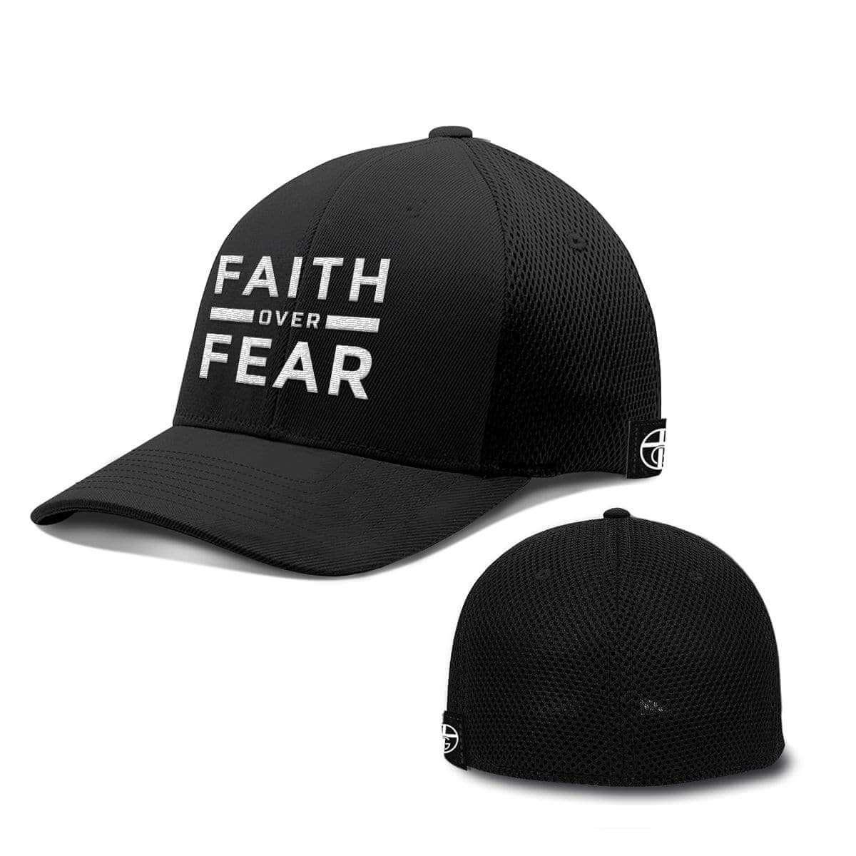 Faith Christian Trucker Hat for Men | Fact Goods One-Size / Red