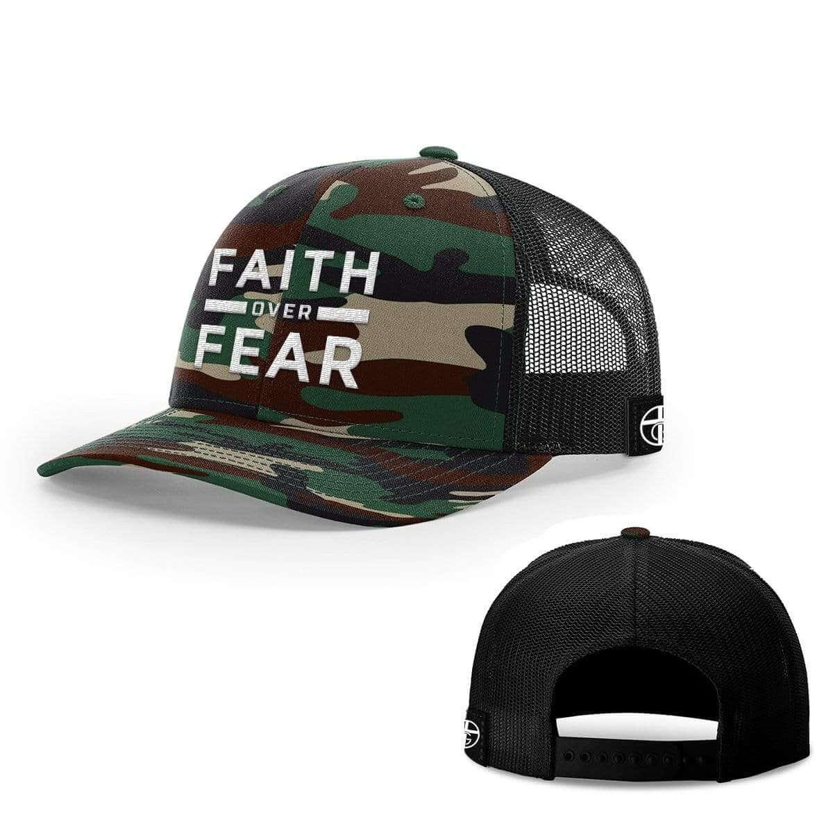 Faith Christian Flexfit Hat for Men | Fact Goods S/M / Black