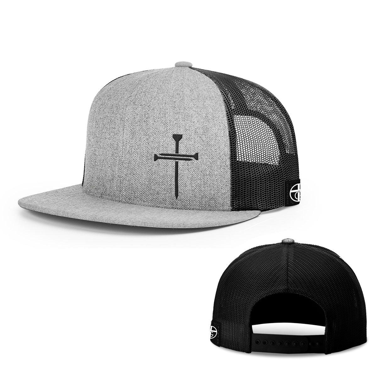 Nail Cross Lower Left Hats | Our True God