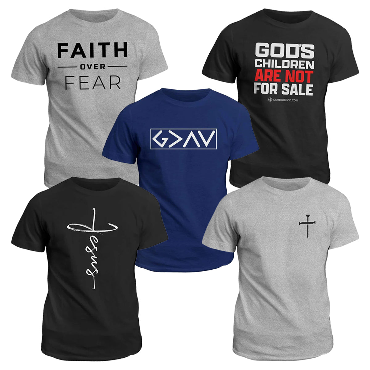 5-Pack T-Shirt Bundle