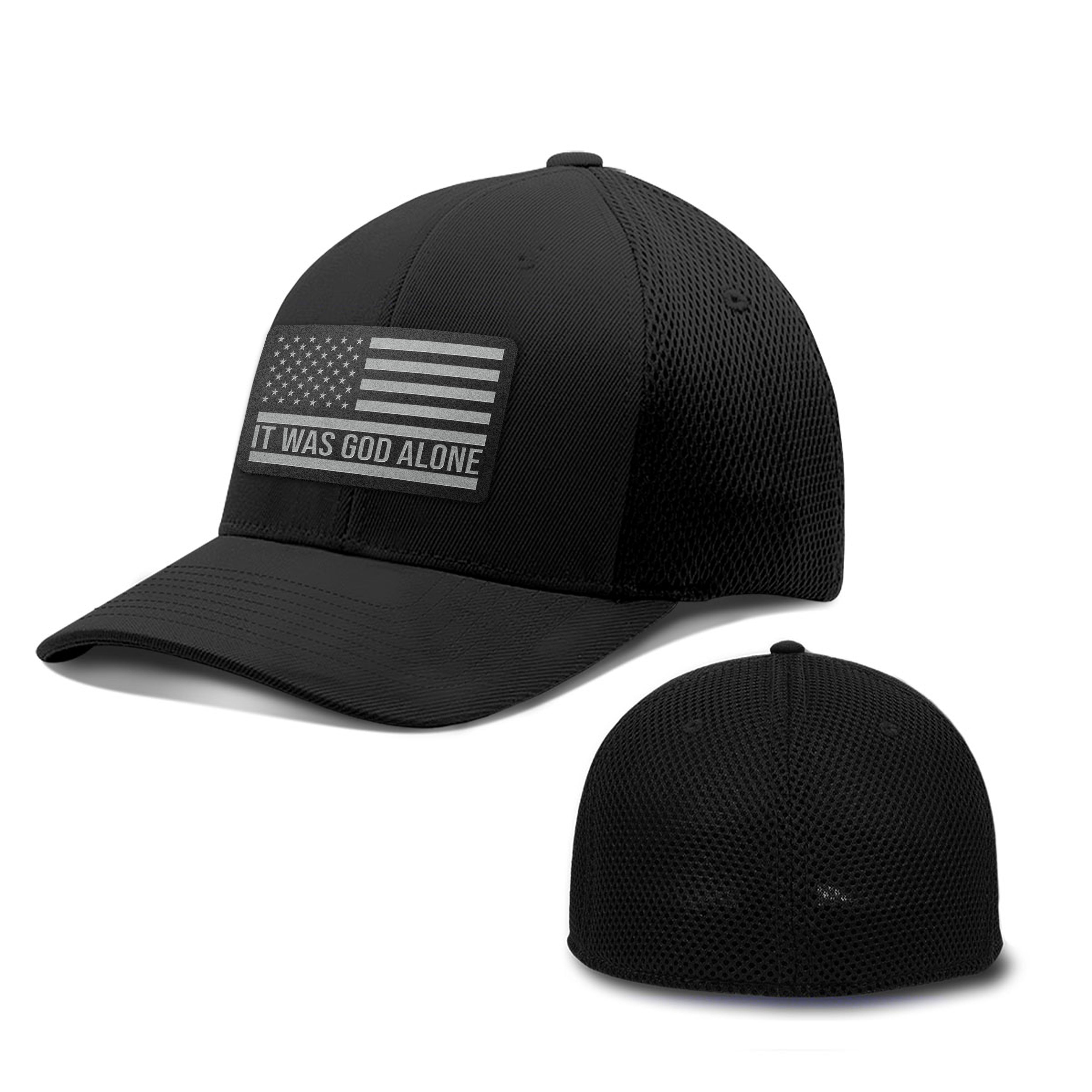 It Was God Alone Flag DBD Edition Patch Hats