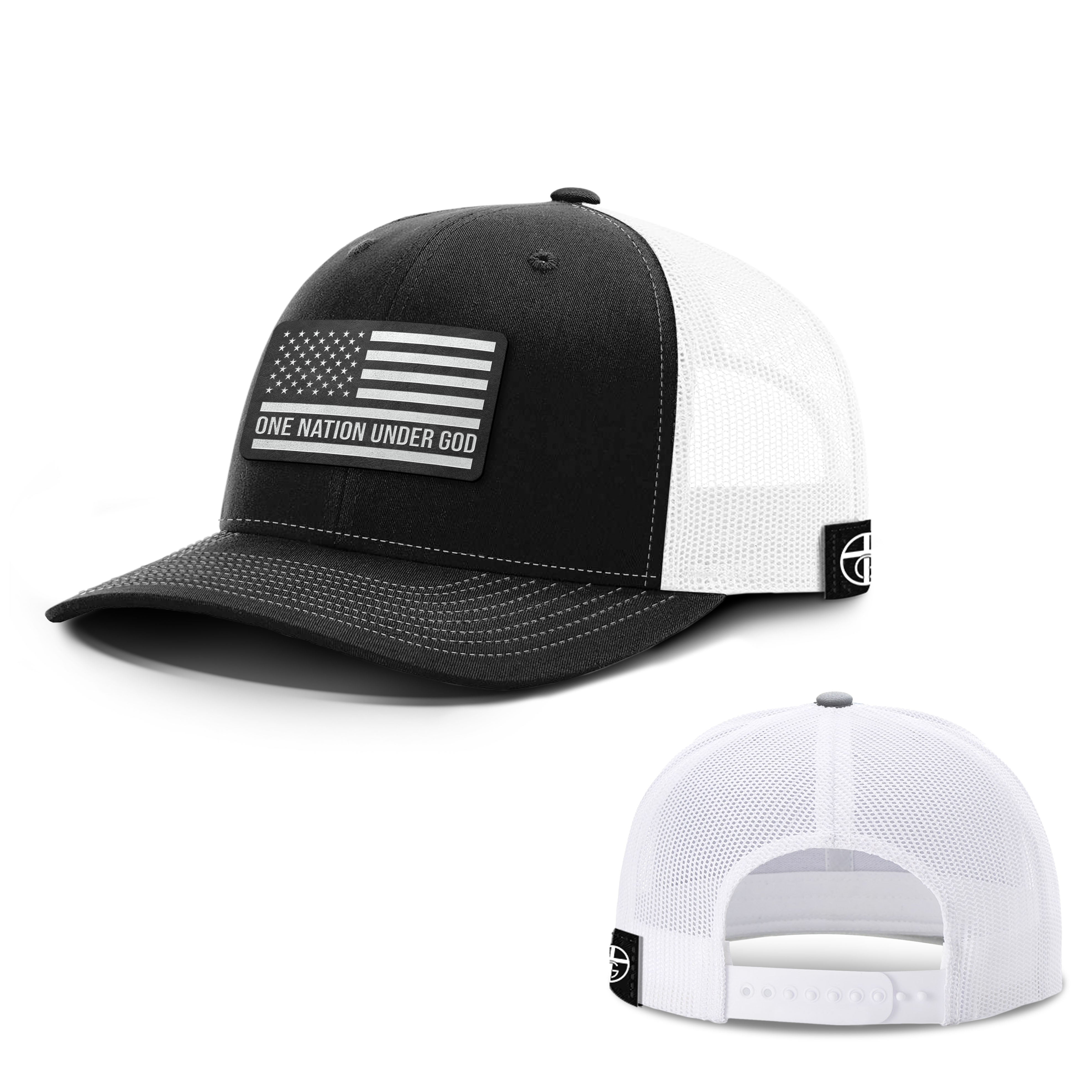 One Nation Under God Flag DBD Edition Patch Hats