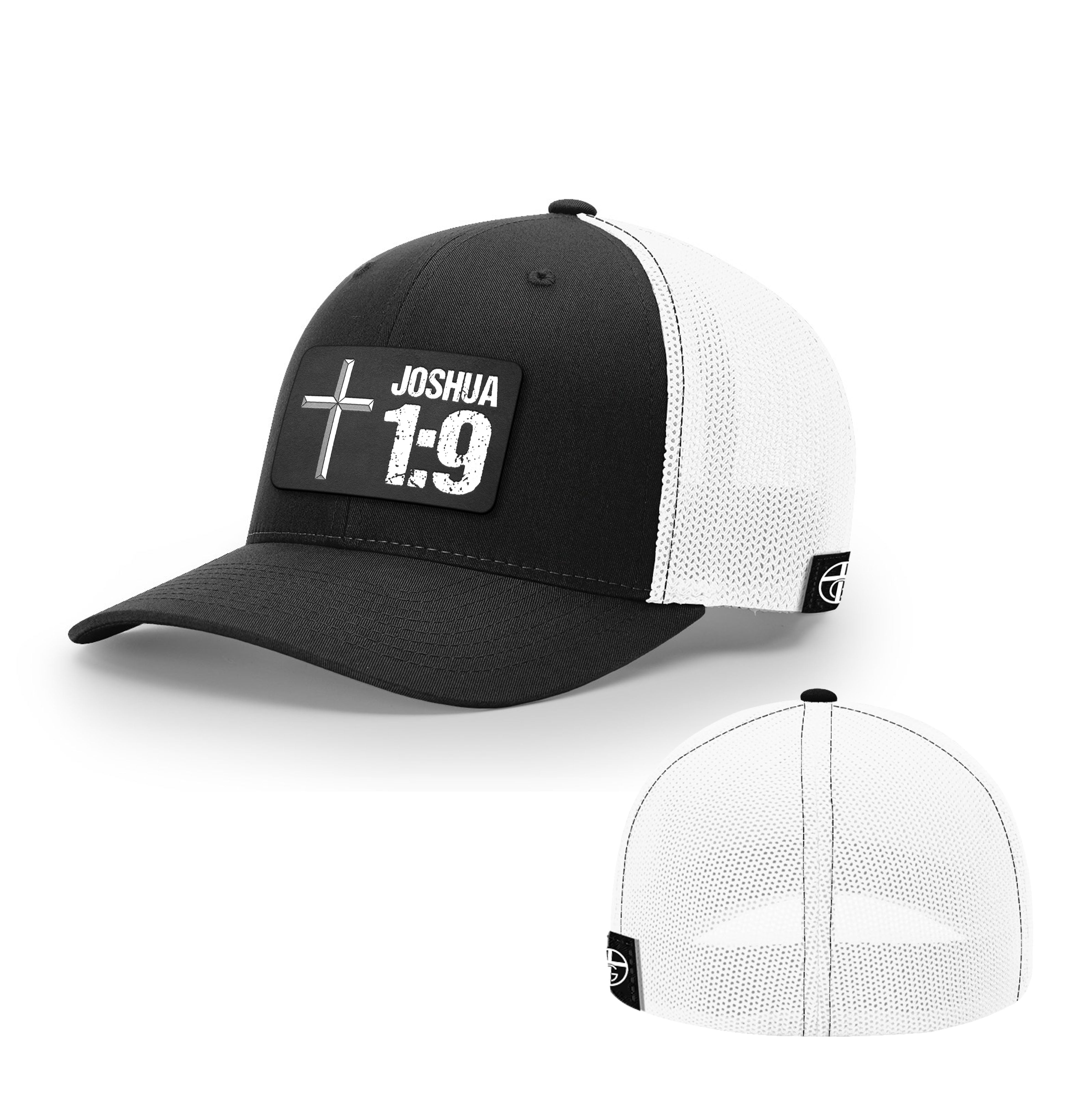 Joshua 1:9 Patch Hats