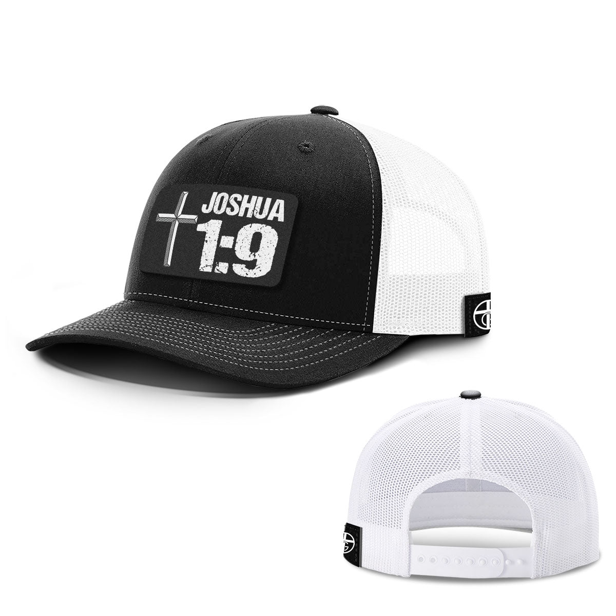 Joshua 1:9 Patch Hats