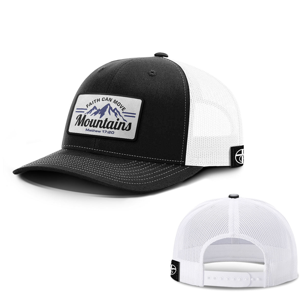 Faith Can Move Mountains Patch Hats