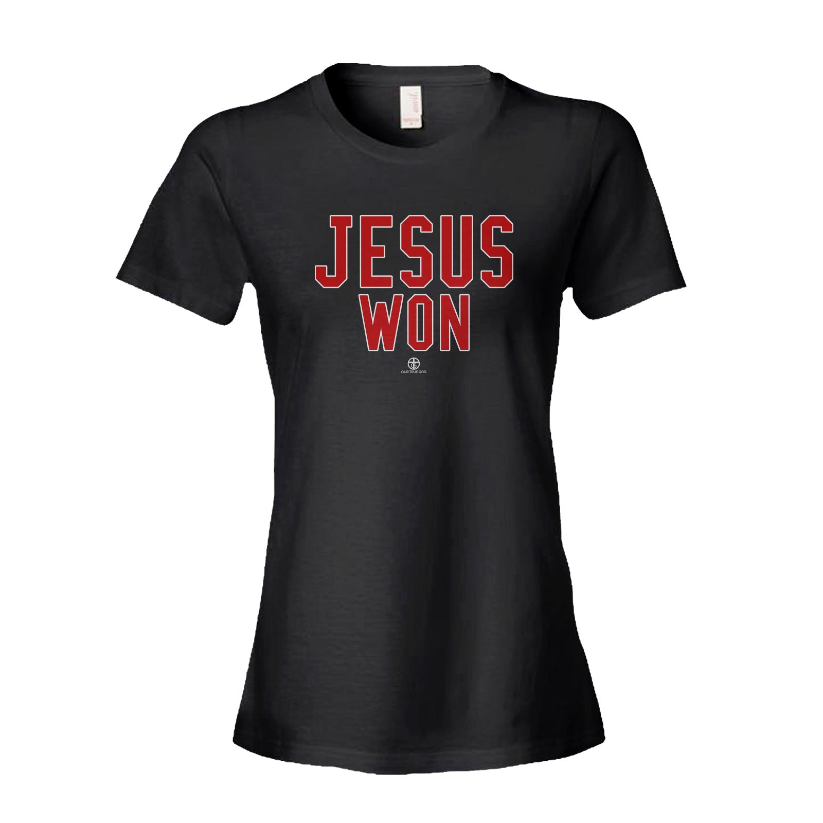 Jesus Won Women's Shirt (Front and Back)