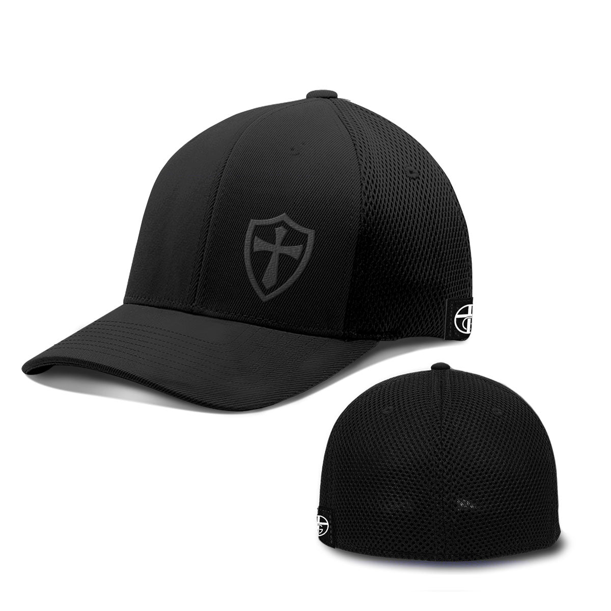 Cross Shield Blackout Version Hats