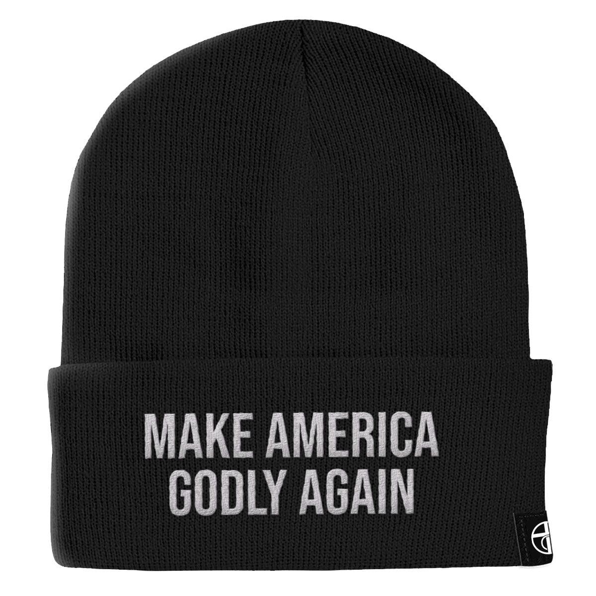 Make America Godly Again Beanies - Our True God