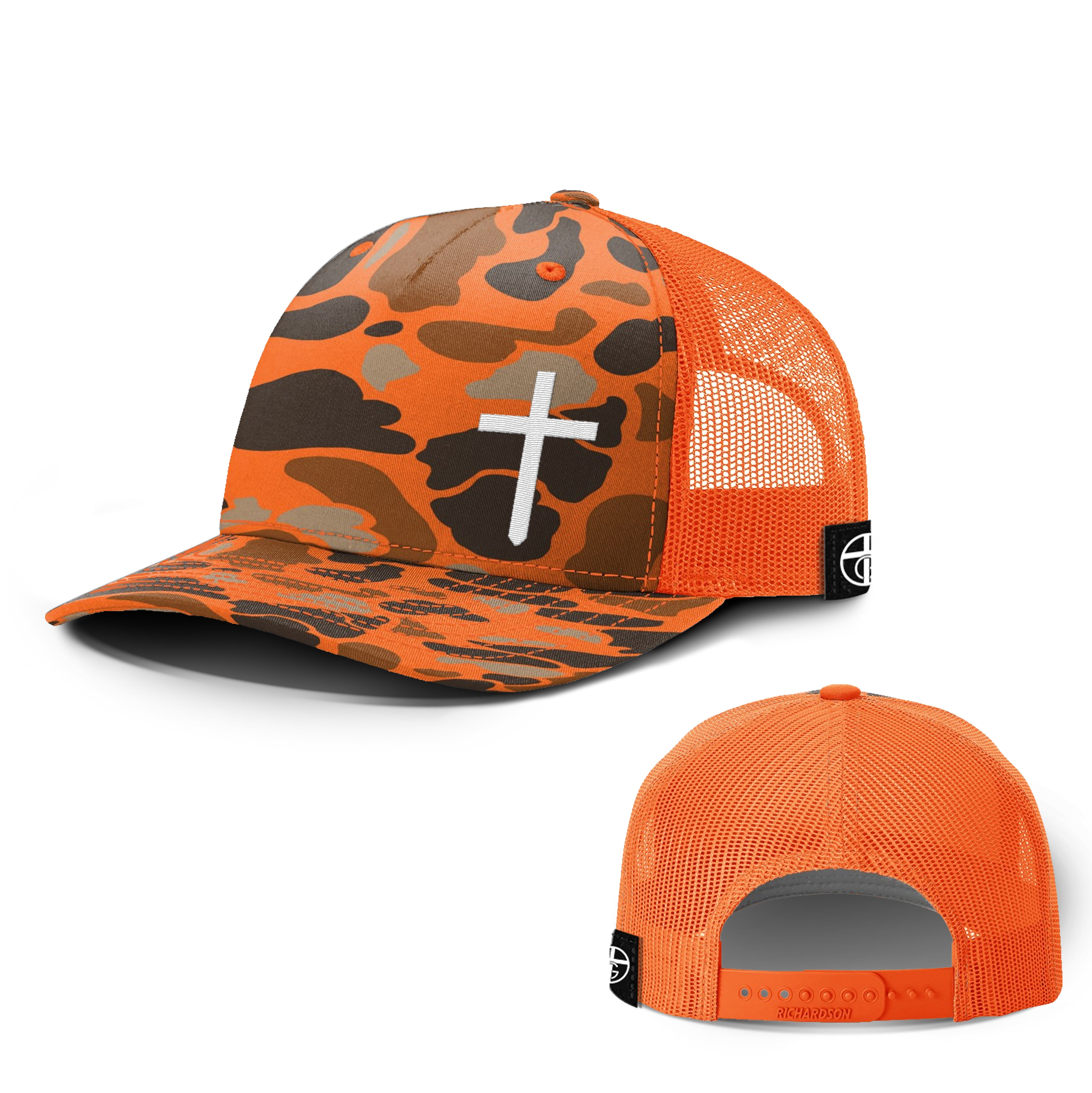 Cross Lower Left Hunting Hats