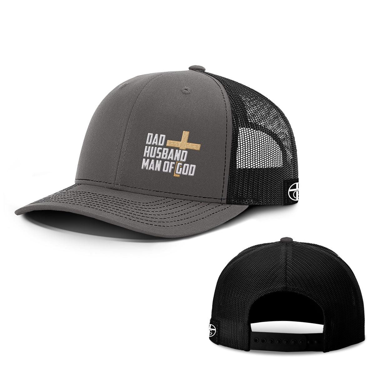 Dad, Husband, Man of God Hats - Our True God