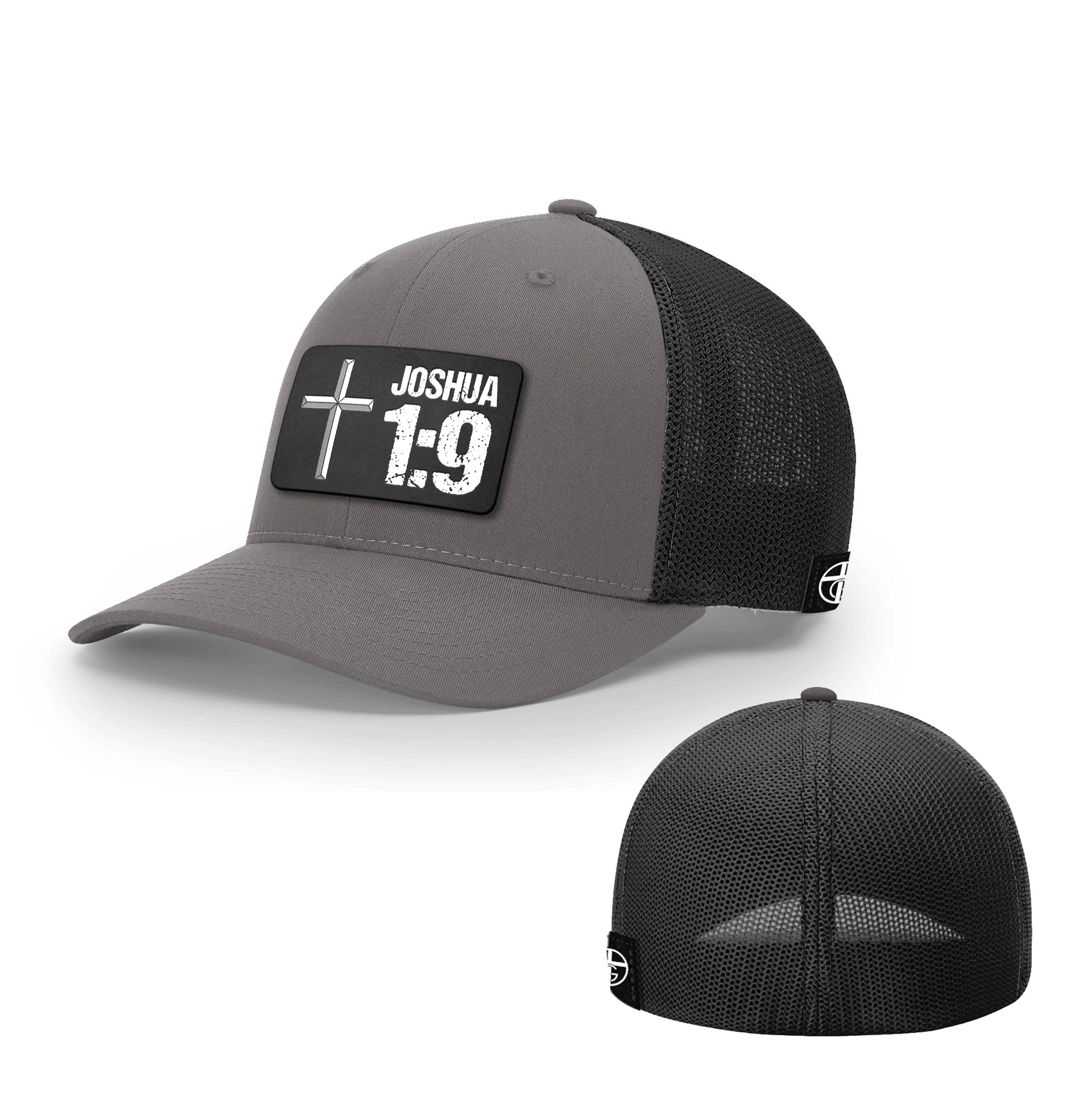 Joshua 1:9 Patch Hats