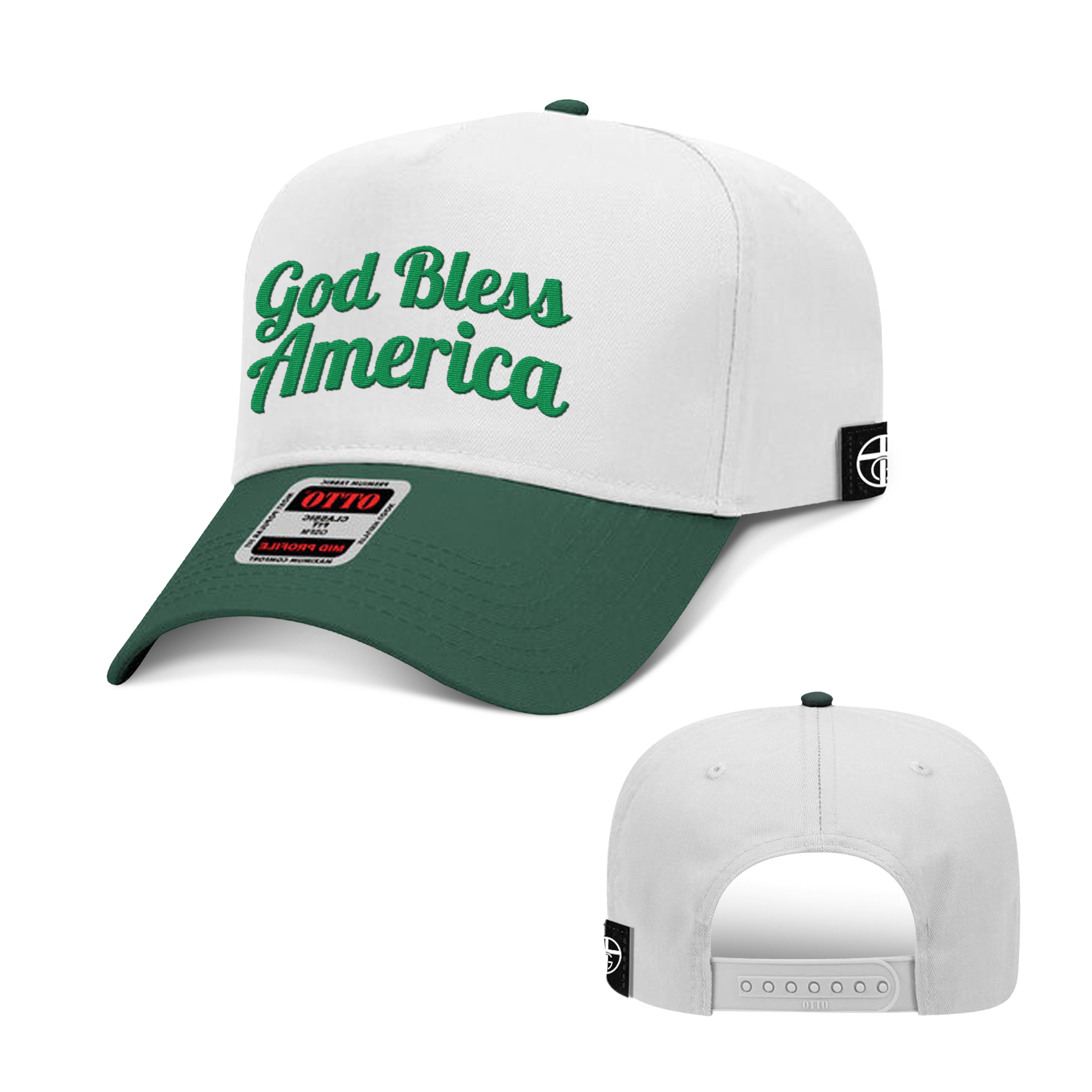 God Bless America Baseball Hats