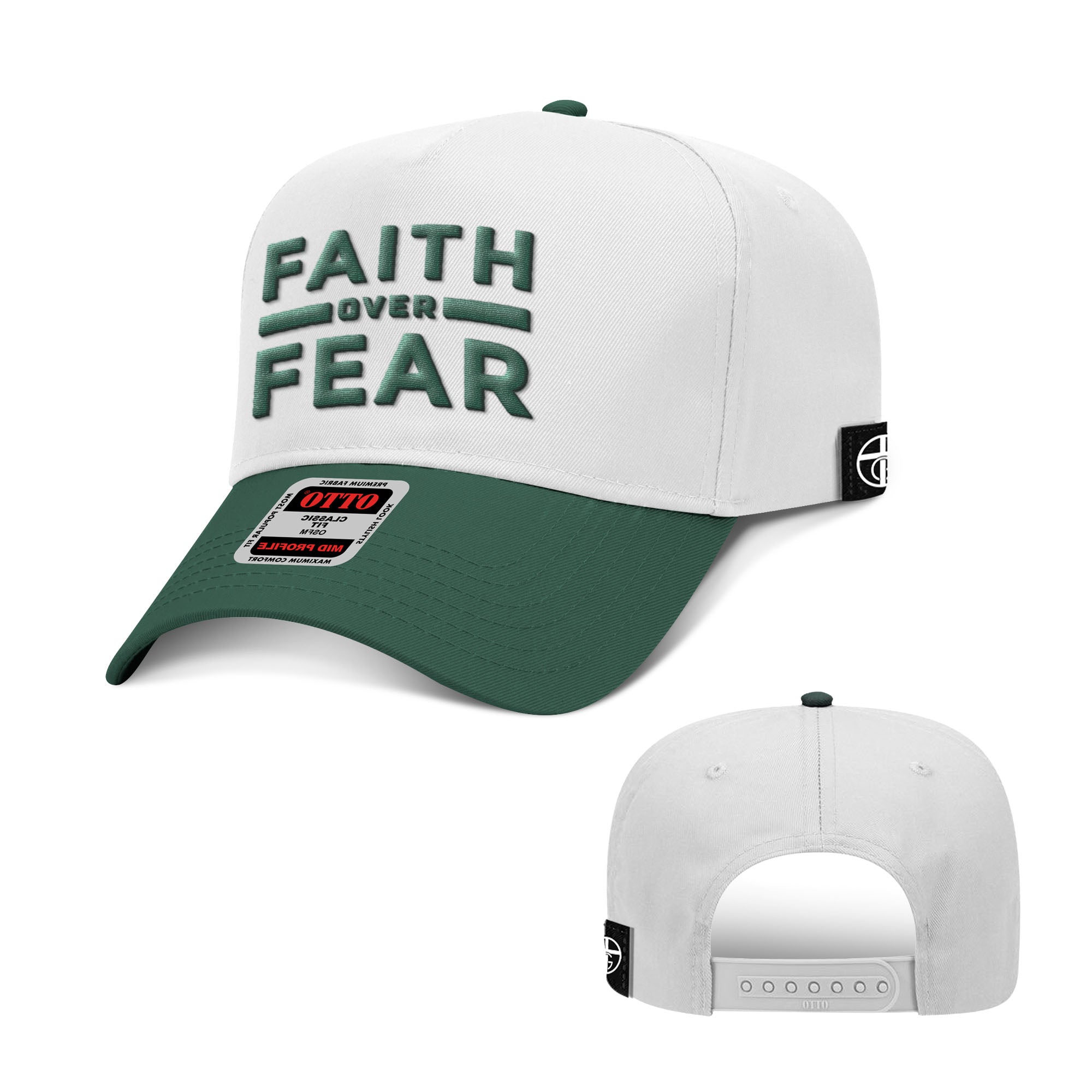 Faith Over Fear Baseball Hats