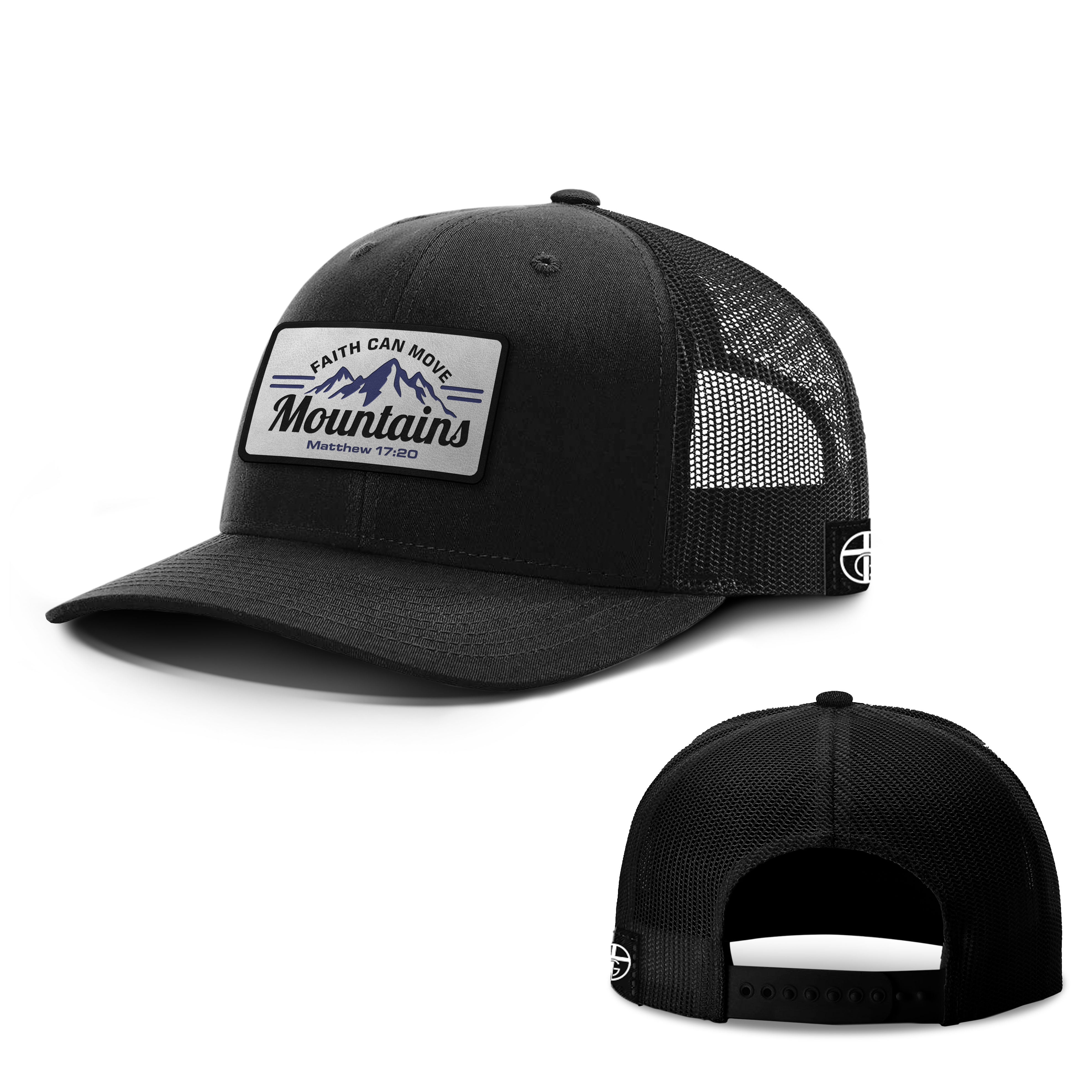 Faith Can Move Mountains Patch Hats