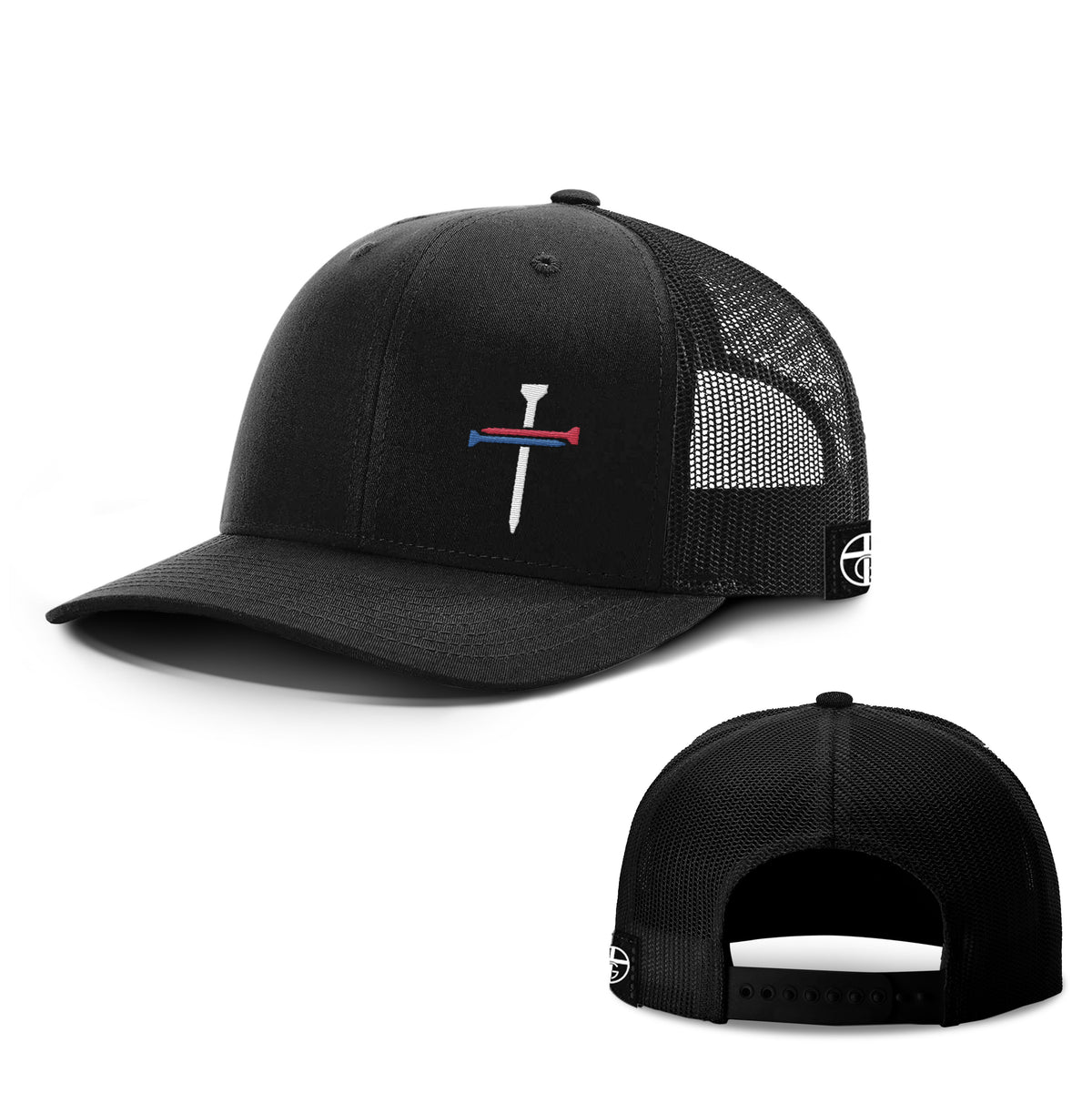 USA Nail Cross Lower Left Hats