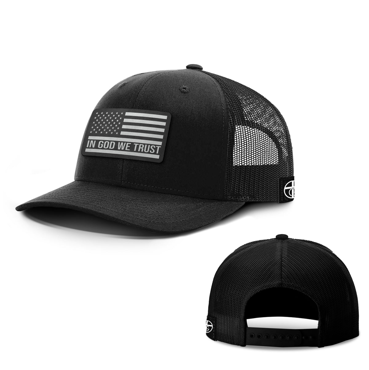 In God We Trust Flag DBD Edition Patch Hats