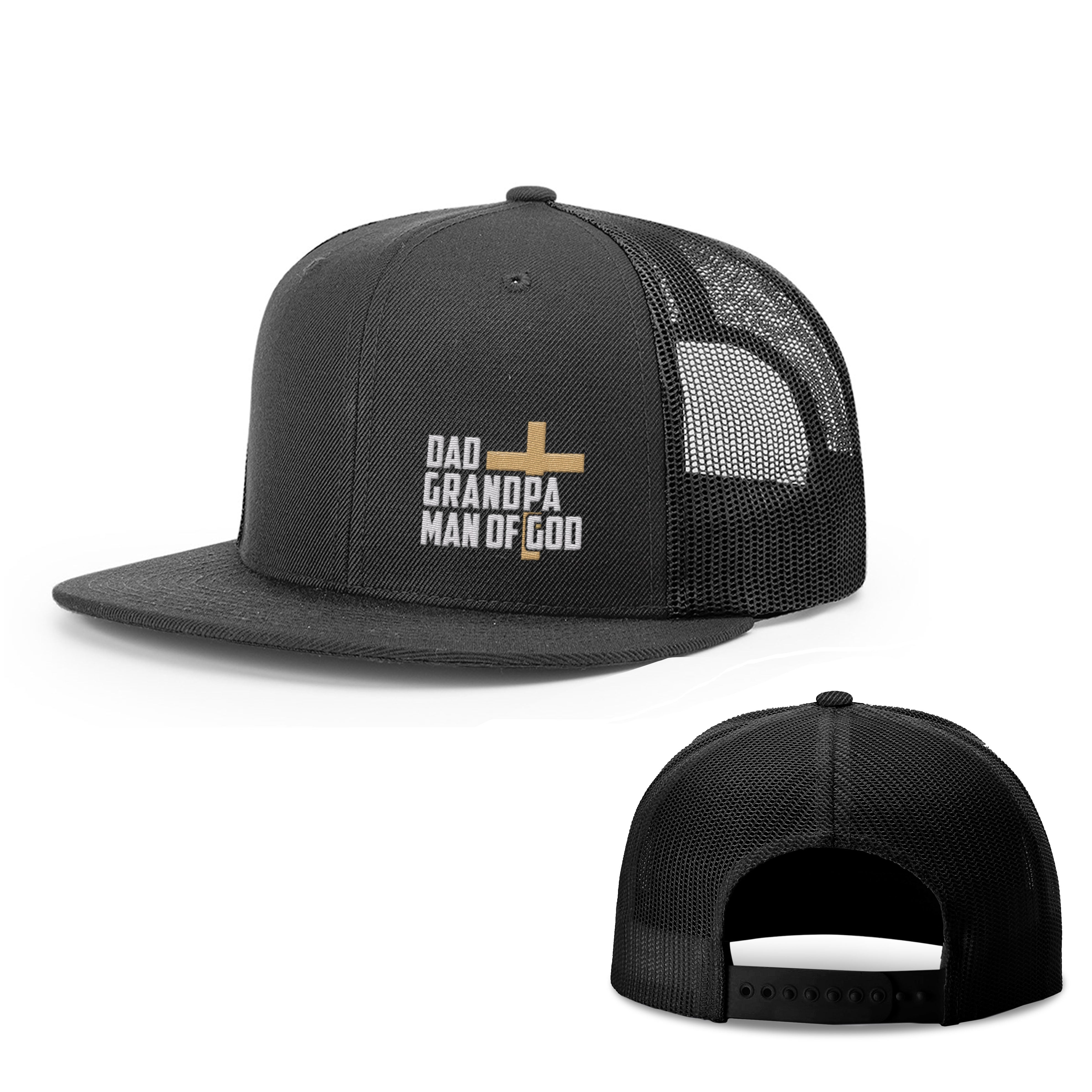 Dad, Grandpa, Man of God Hats