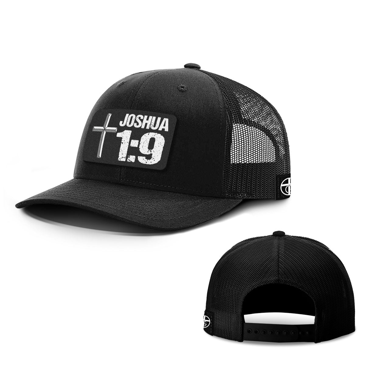 Joshua 1:9 Patch Hats