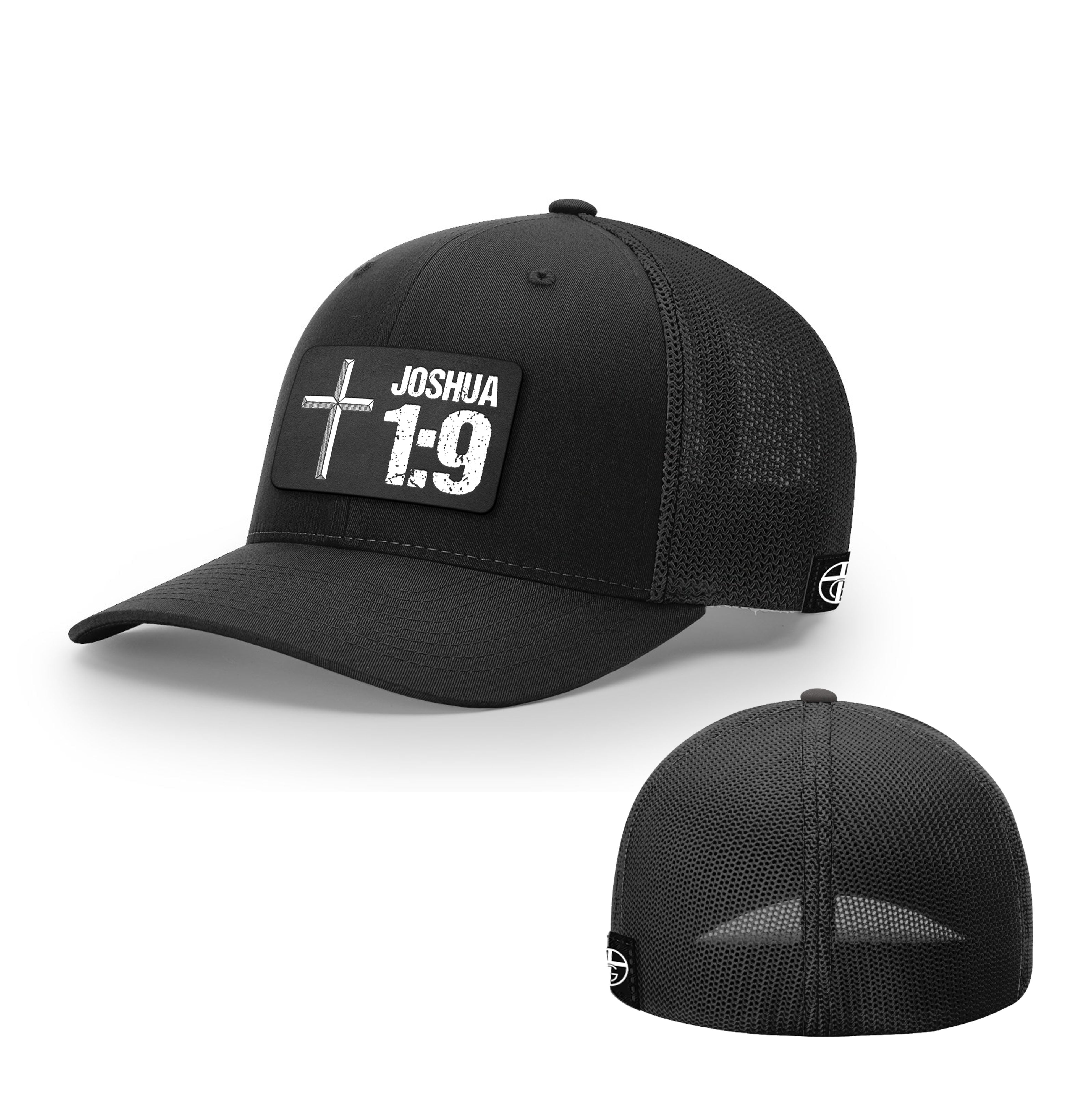 Joshua 1:9 Patch Hats