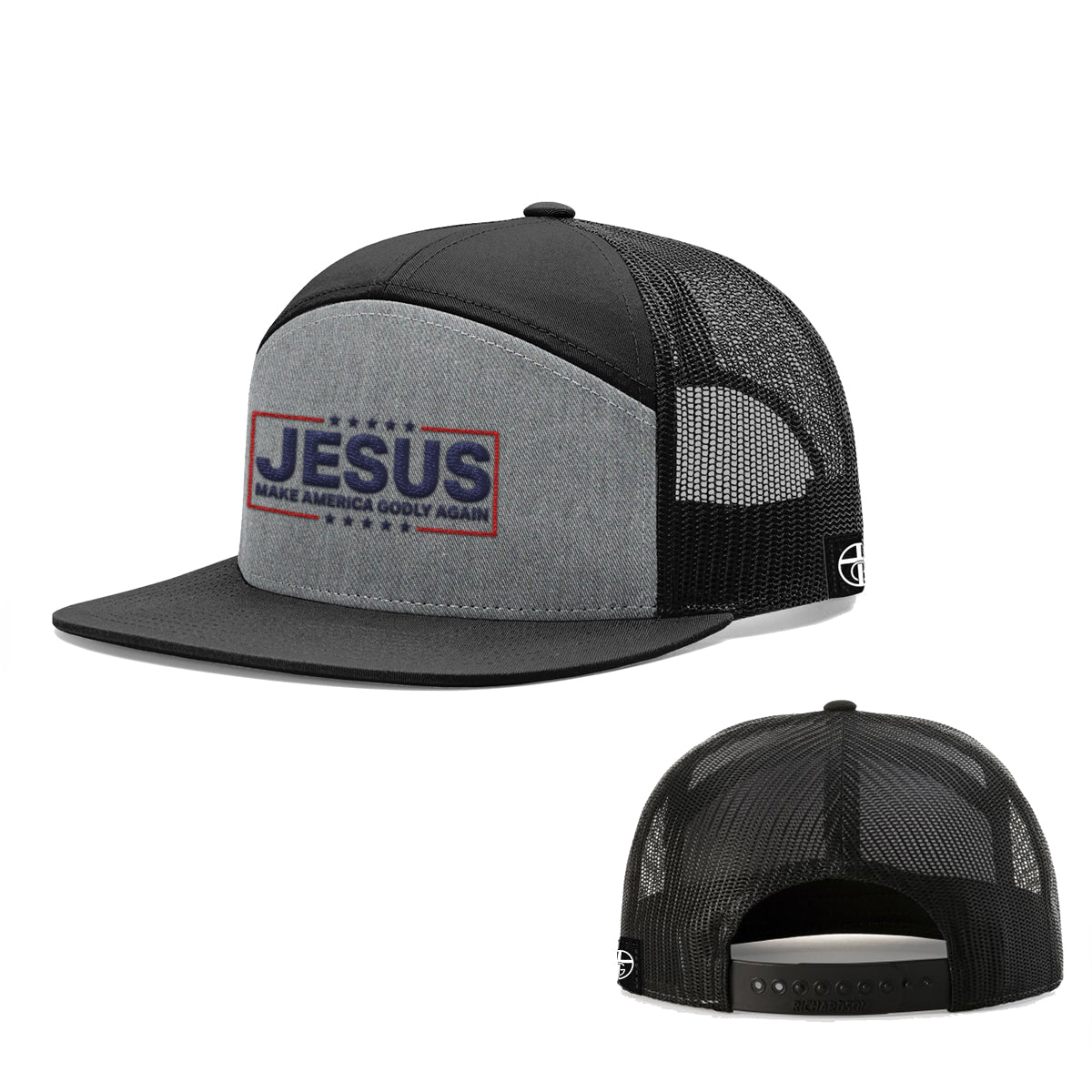 Jesus Make America Godly Again 7 Panel Hats