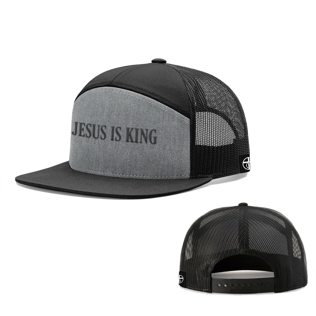 Jesus Is King 7 Panel Hats