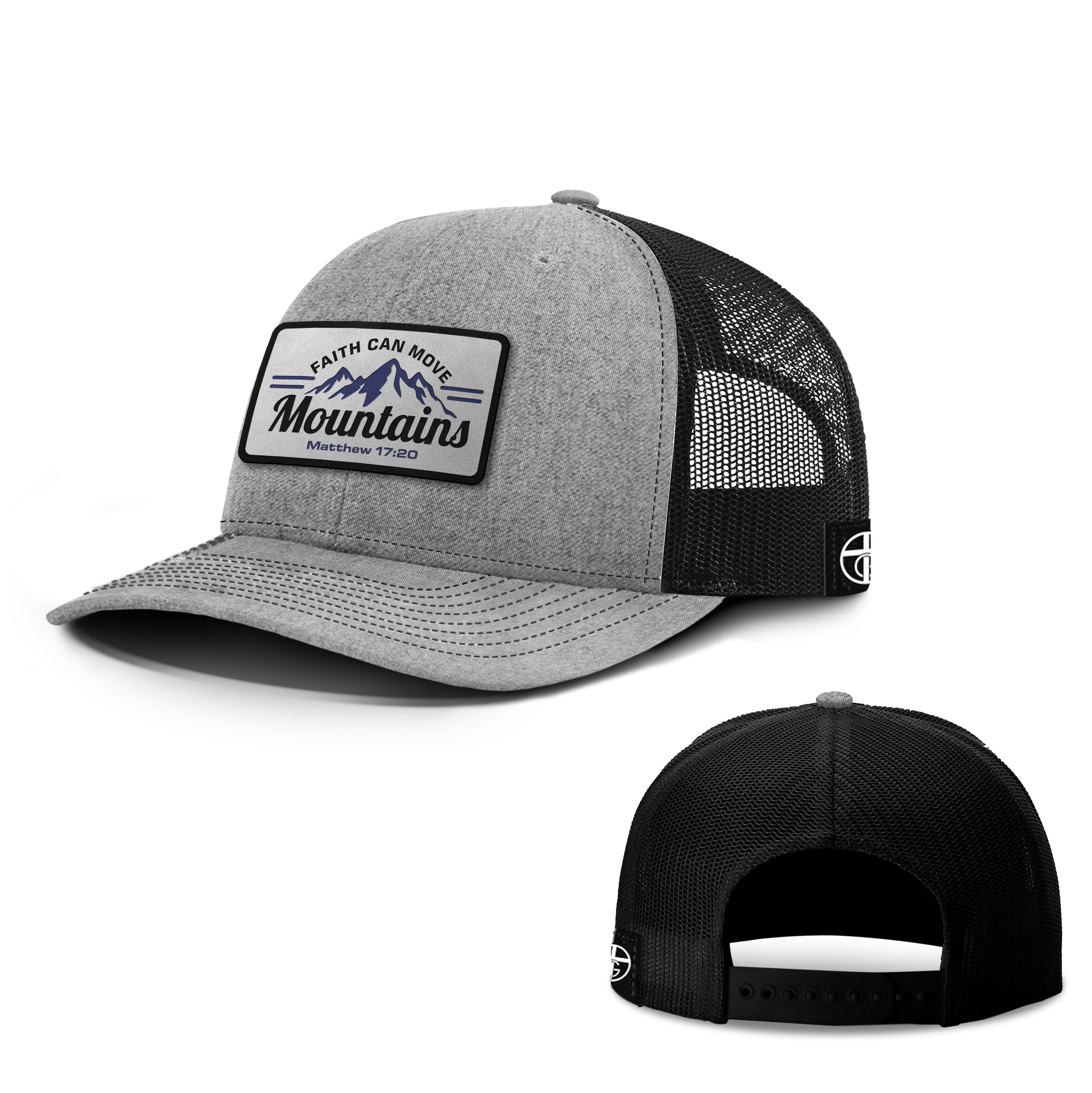 Faith Can Move Mountains Patch Hats