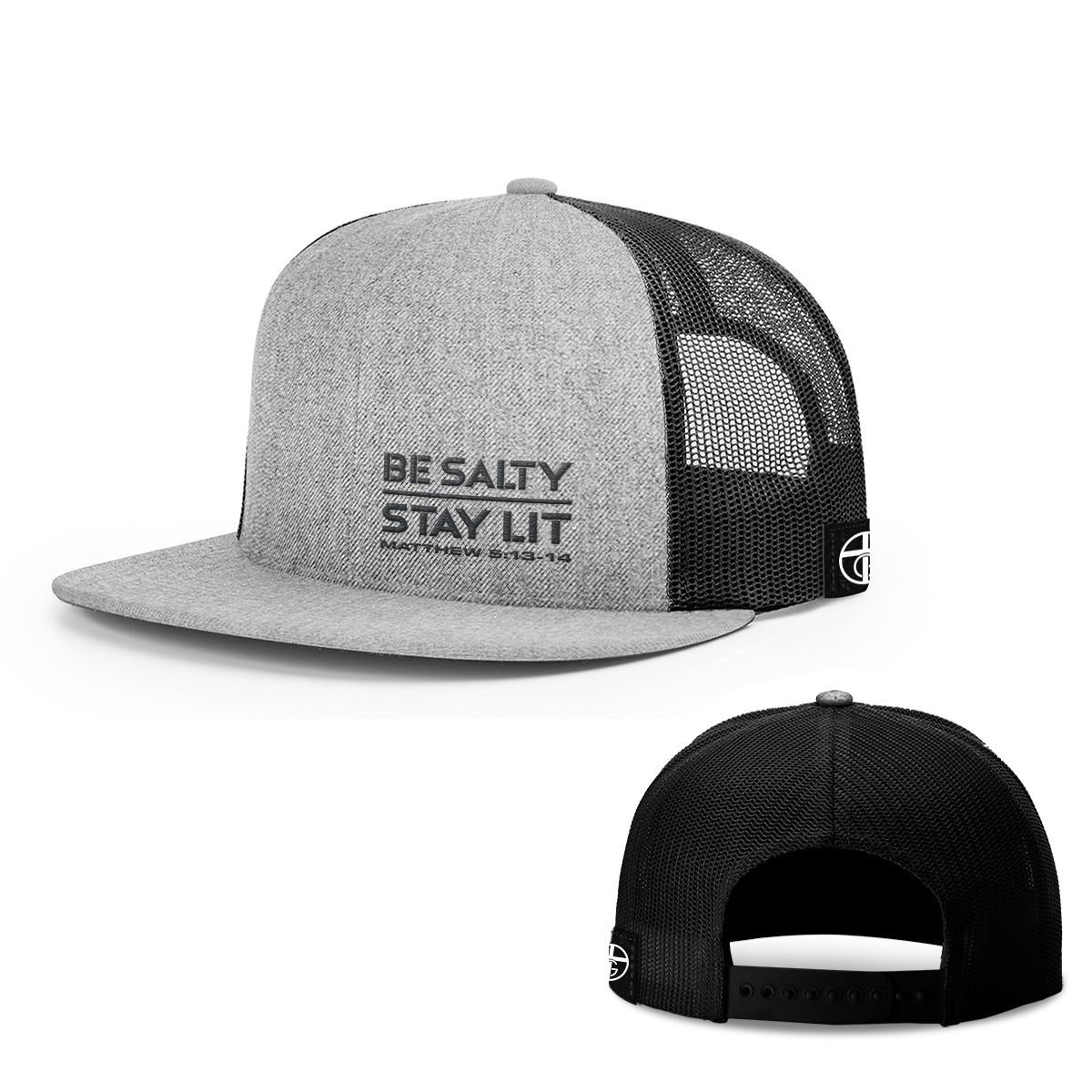 Be Salty Stay Lit Lower Left Hats