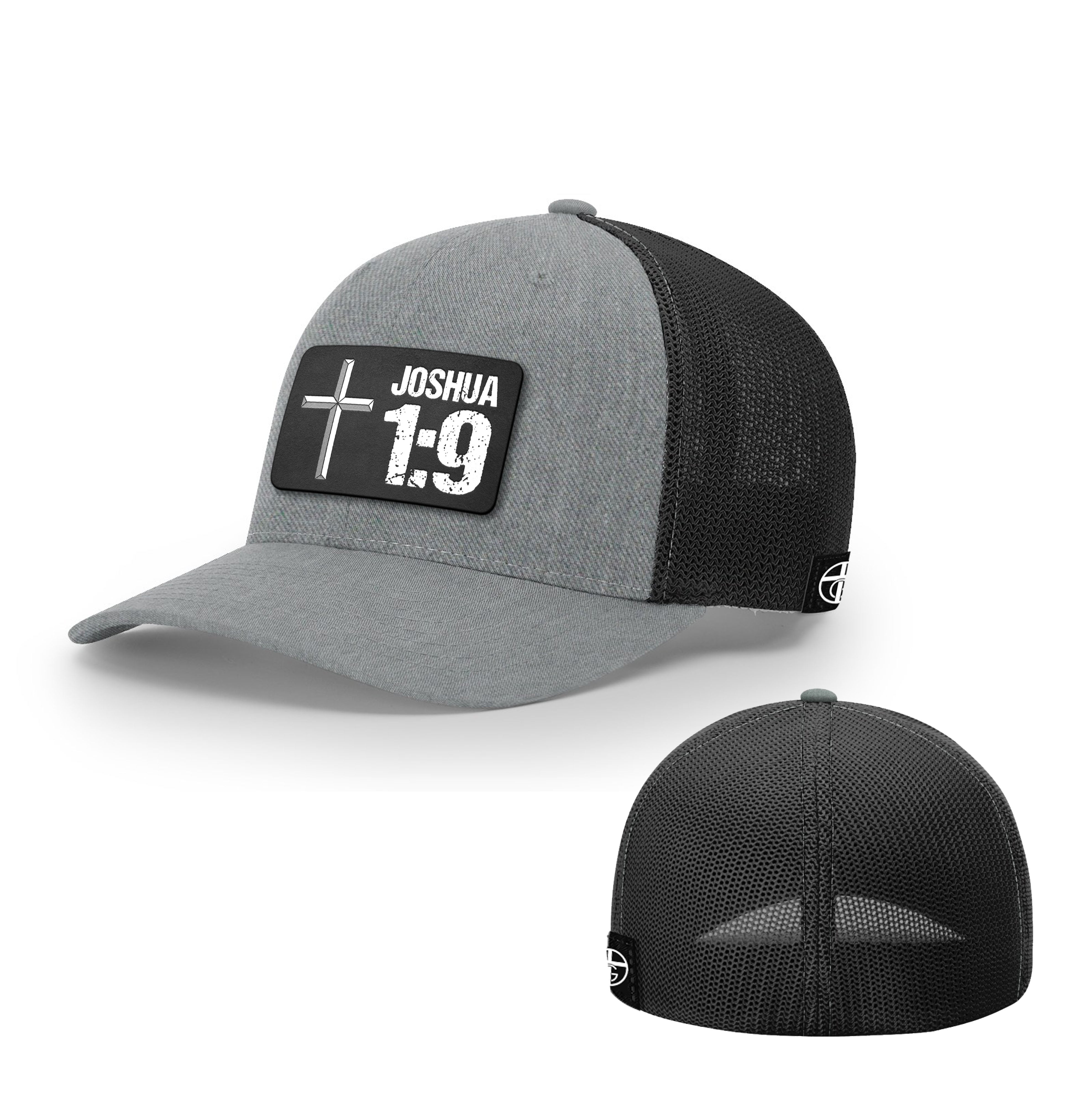 Joshua 1:9 Patch Hats