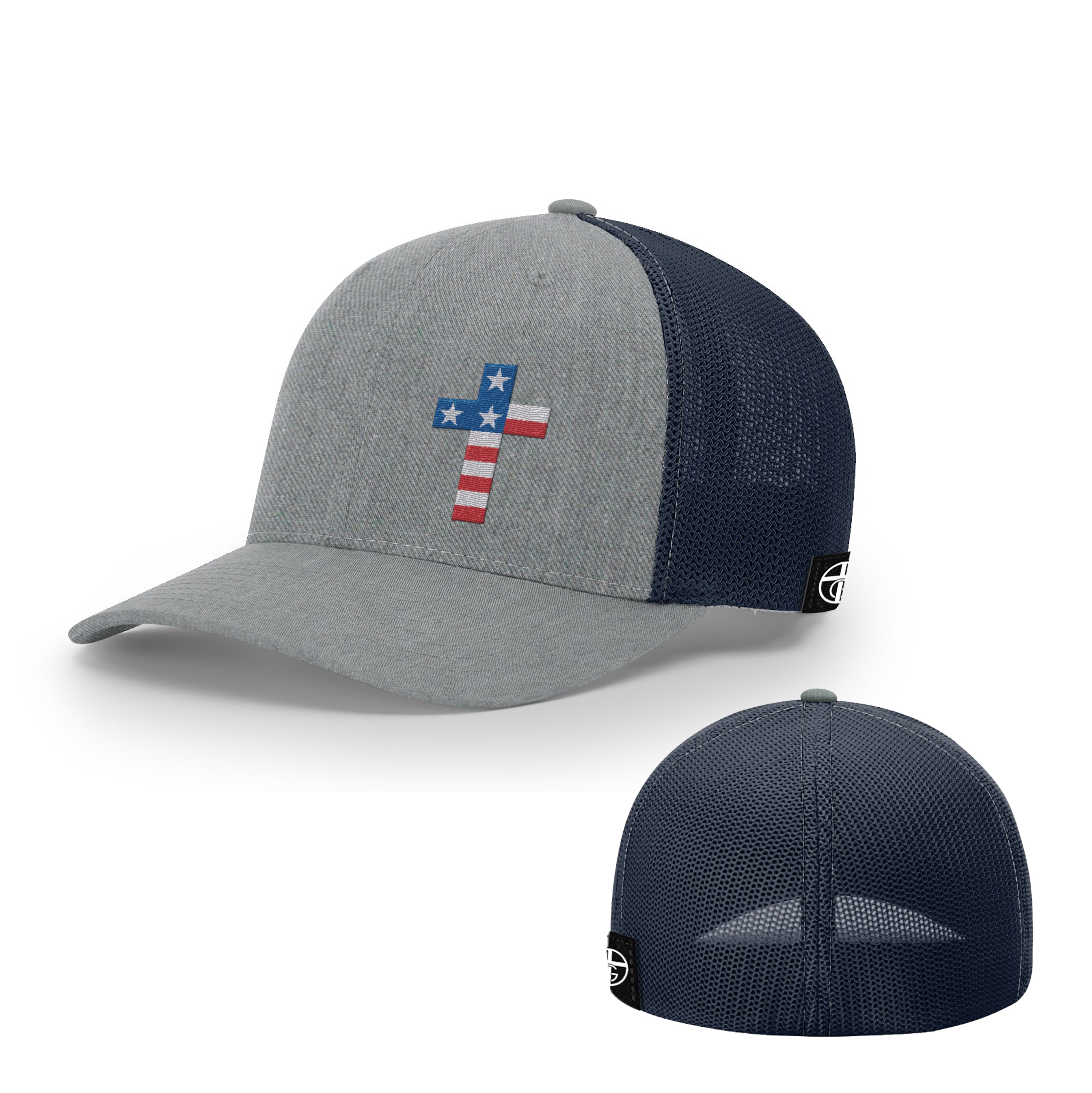 USA Flag Cross Hats