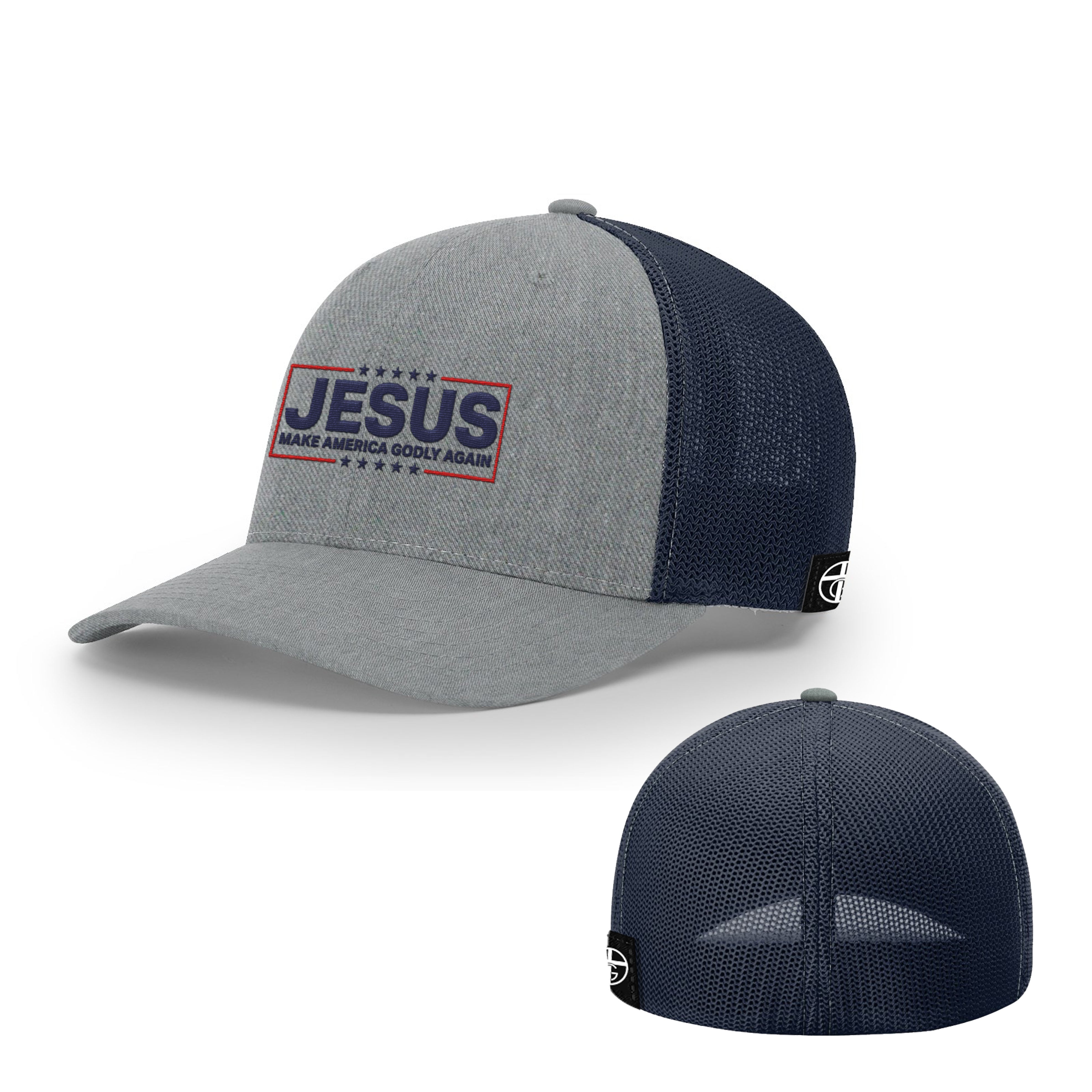 Jesus Make America Godly Again Hats