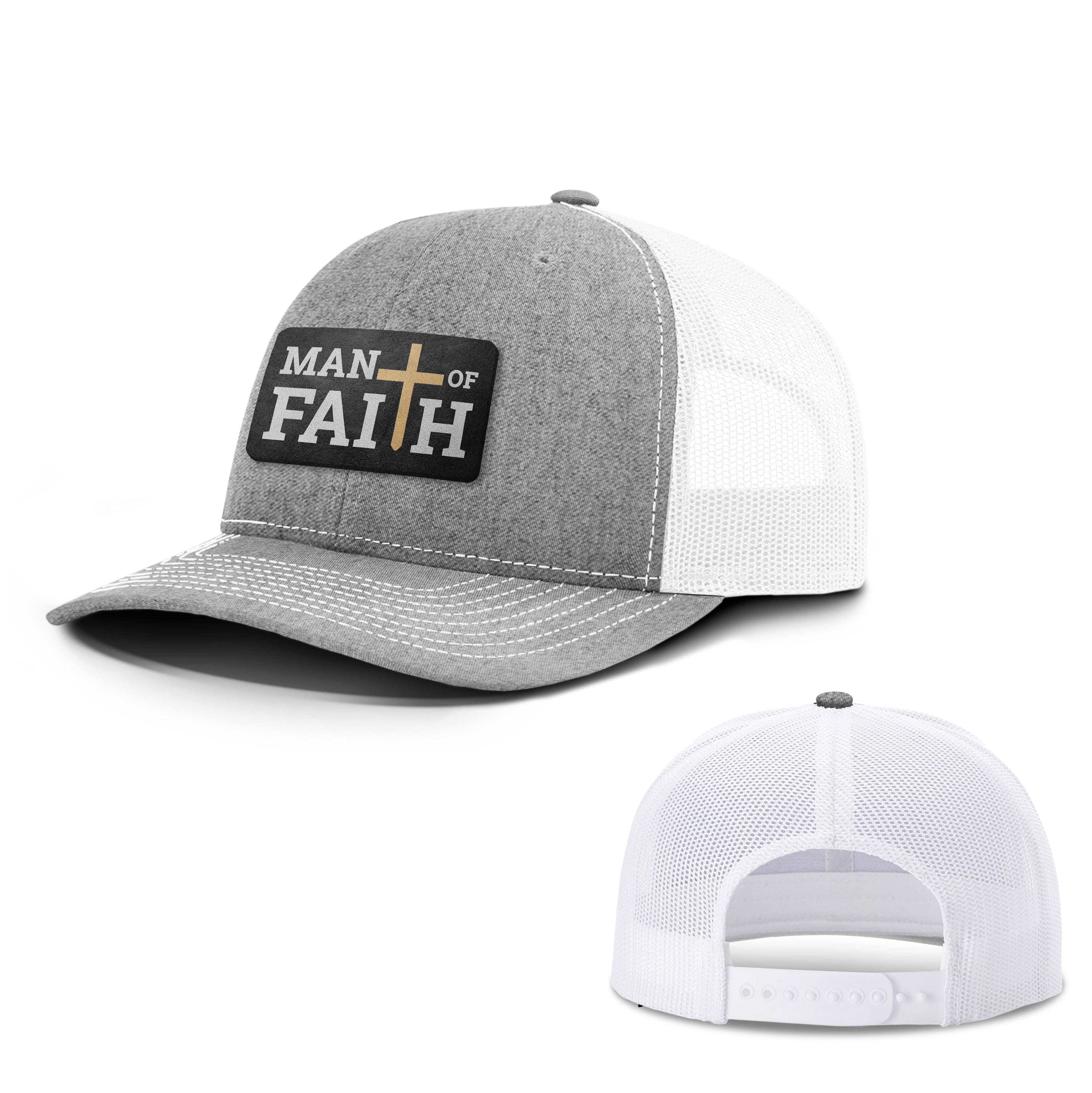 Man Of Faith Patch Hats