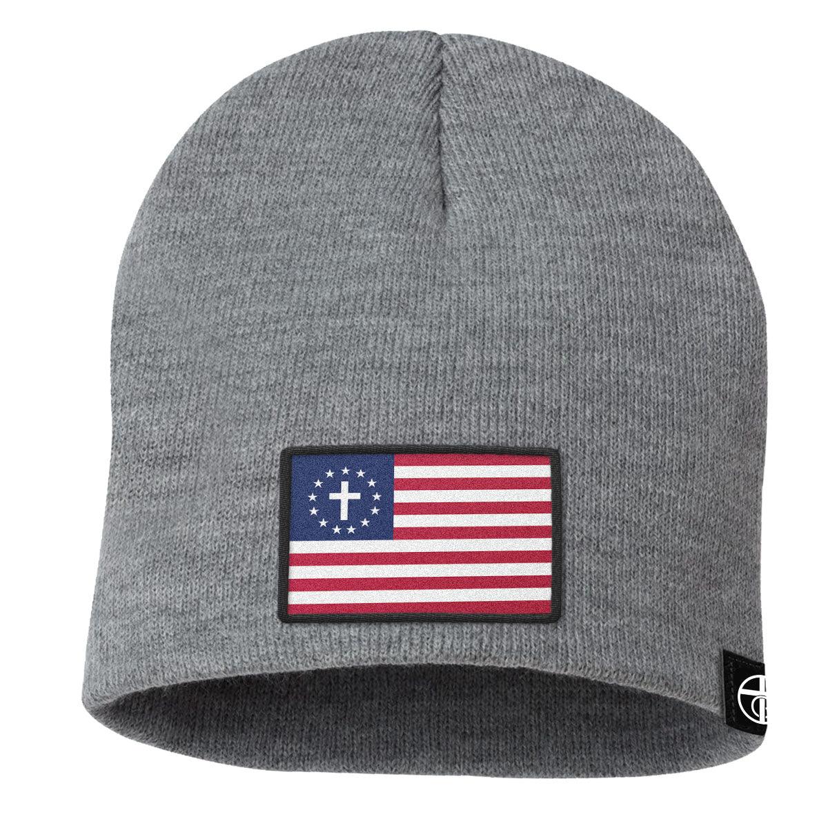 One Nation Under God Patch Beanies - Our True God