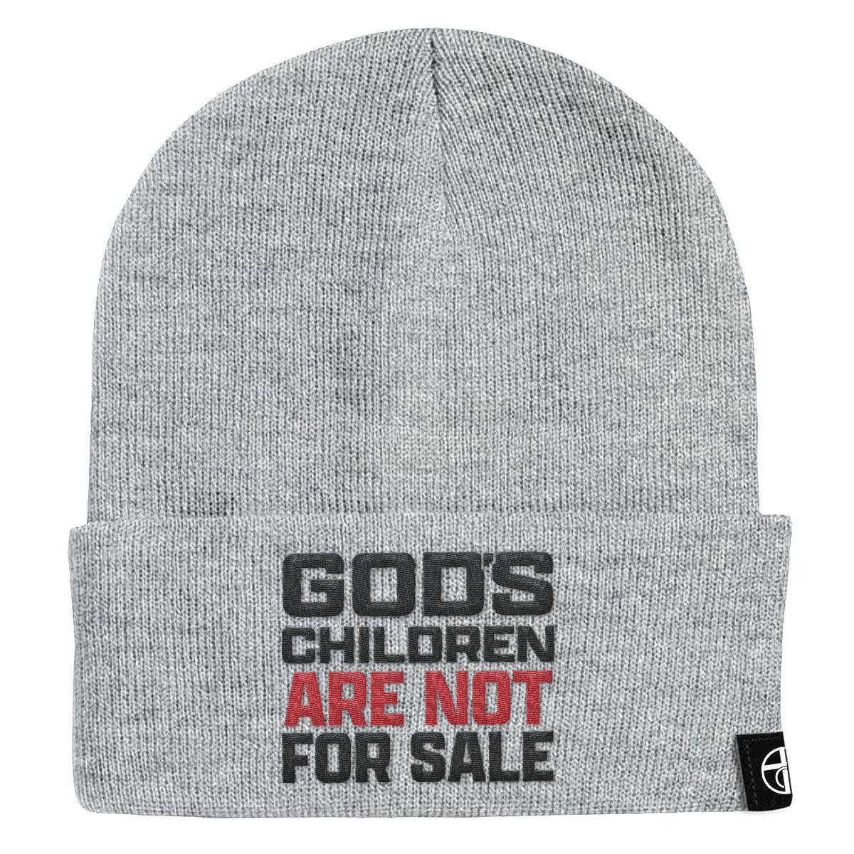 God's Children Are Not For Sale Beanies - Our True God