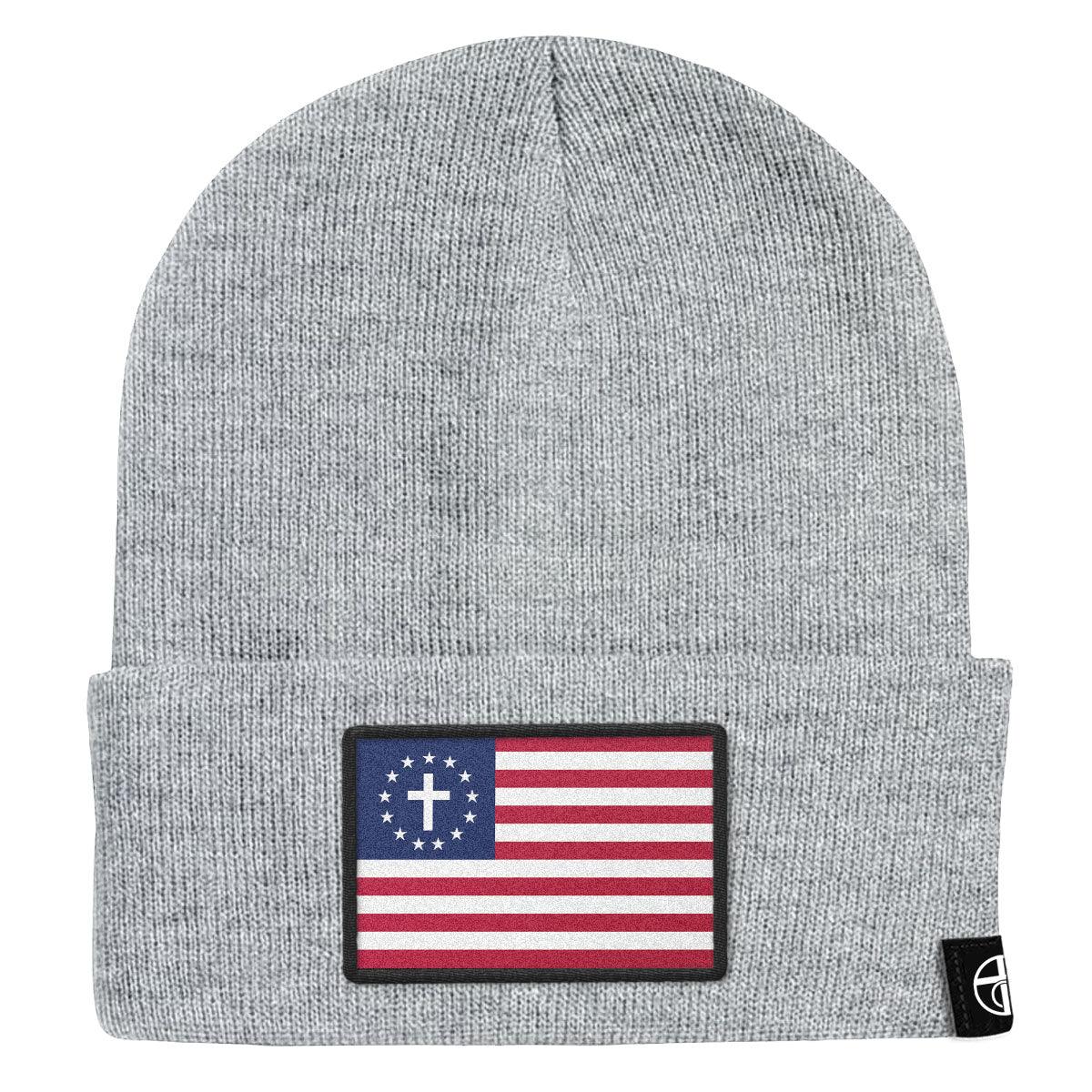 One Nation Under God Patch Beanies - Our True God