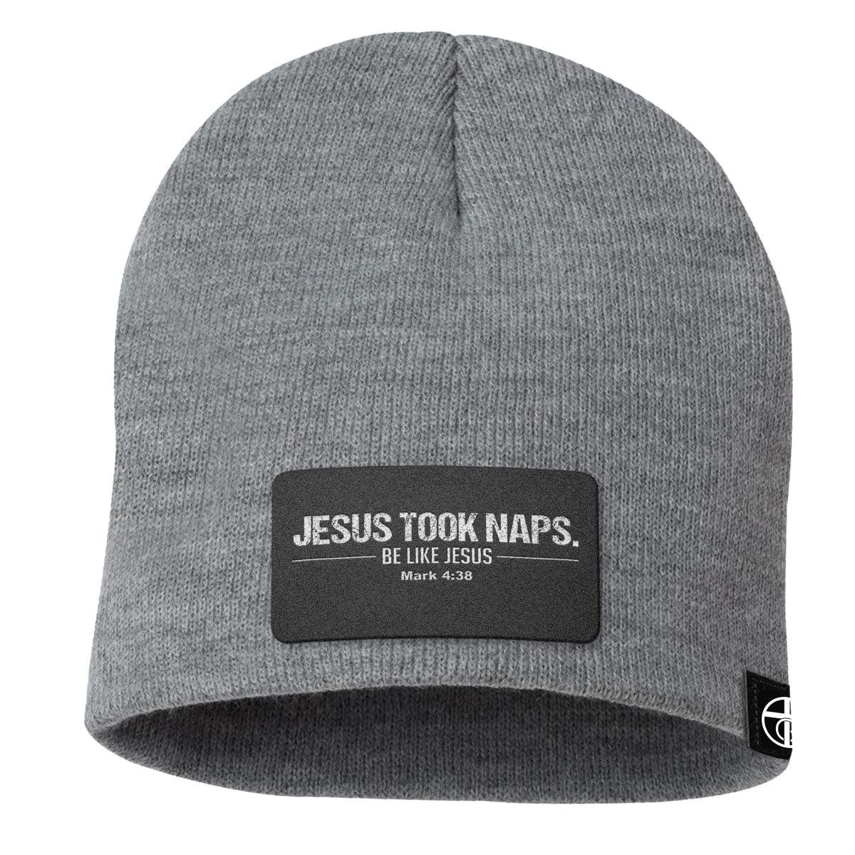 Jesus Took Naps Patch Beanies - Our True God