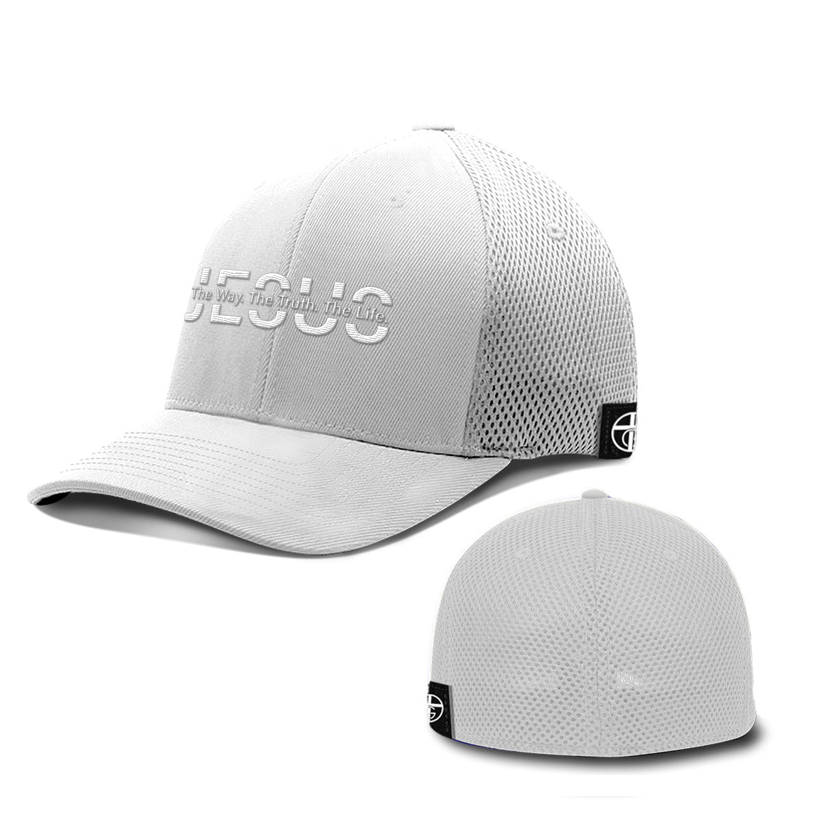 Jesus The Way. The Truth. The Life. Whiteout Version Hat