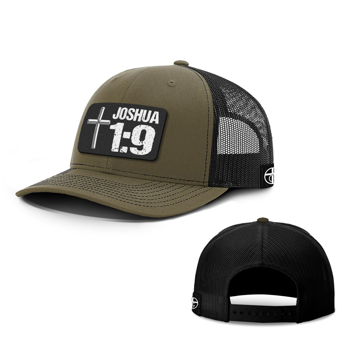 Joshua 1:9 Patch Hats