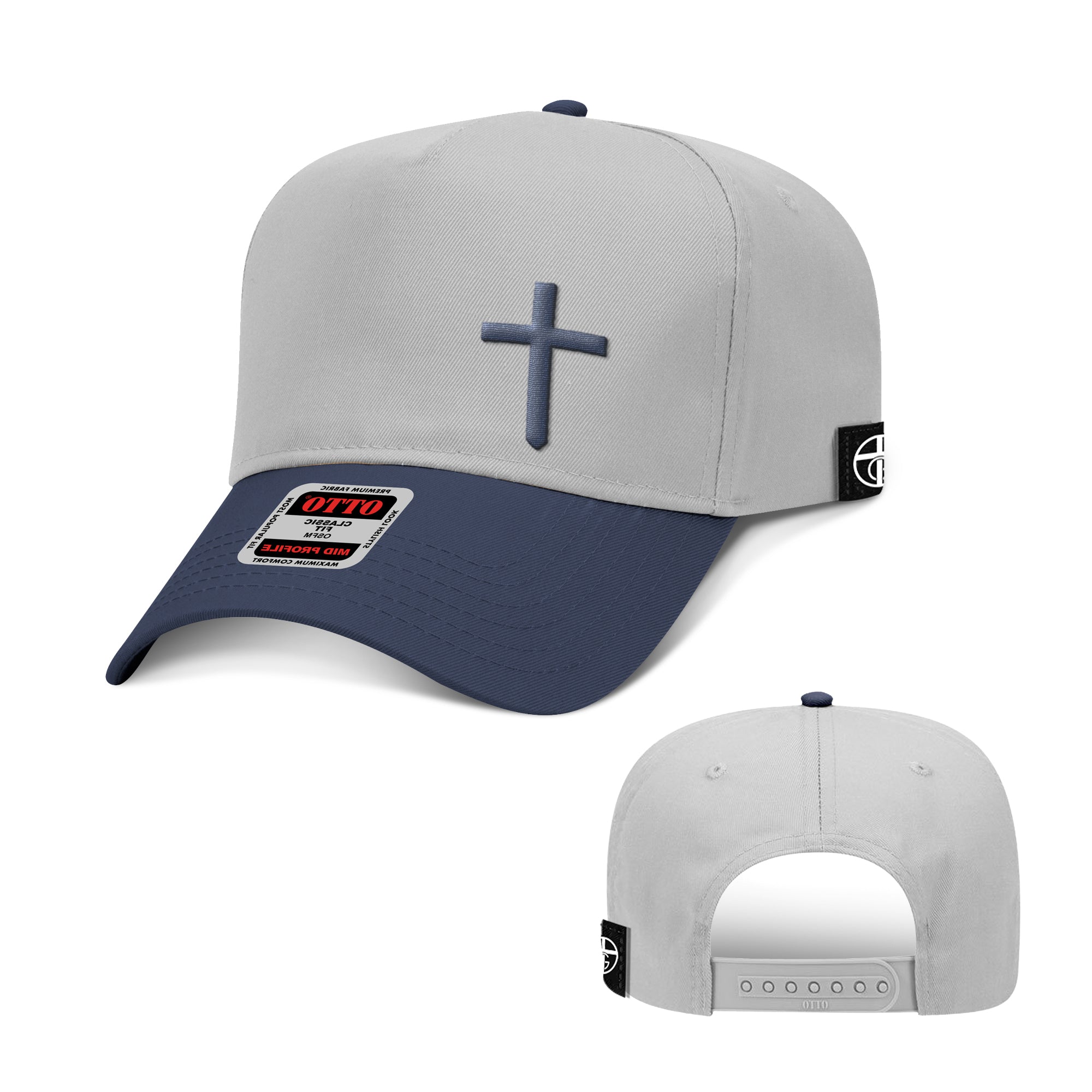 Cross Lower Left Baseball Hats