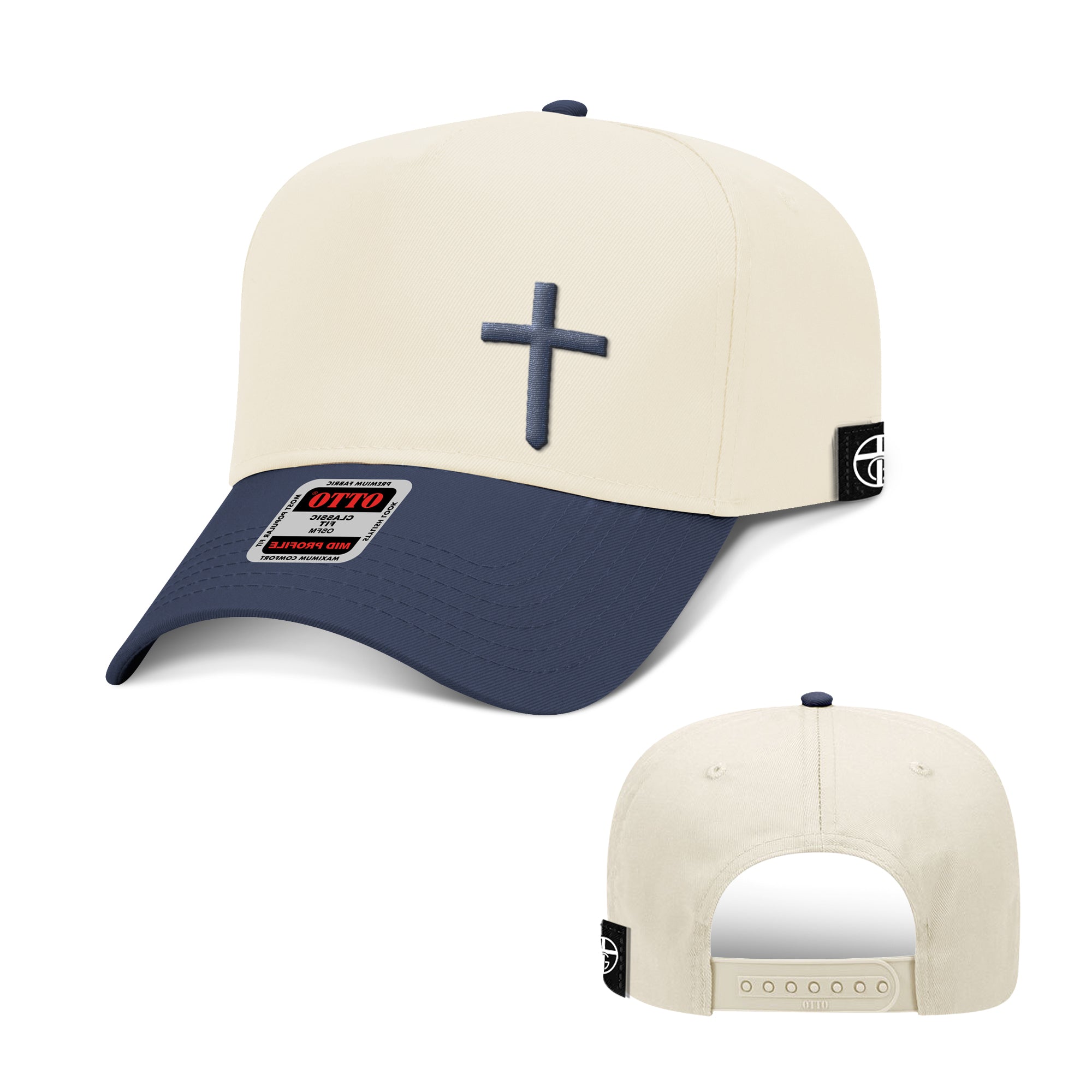 Cross Lower Left Baseball Hats