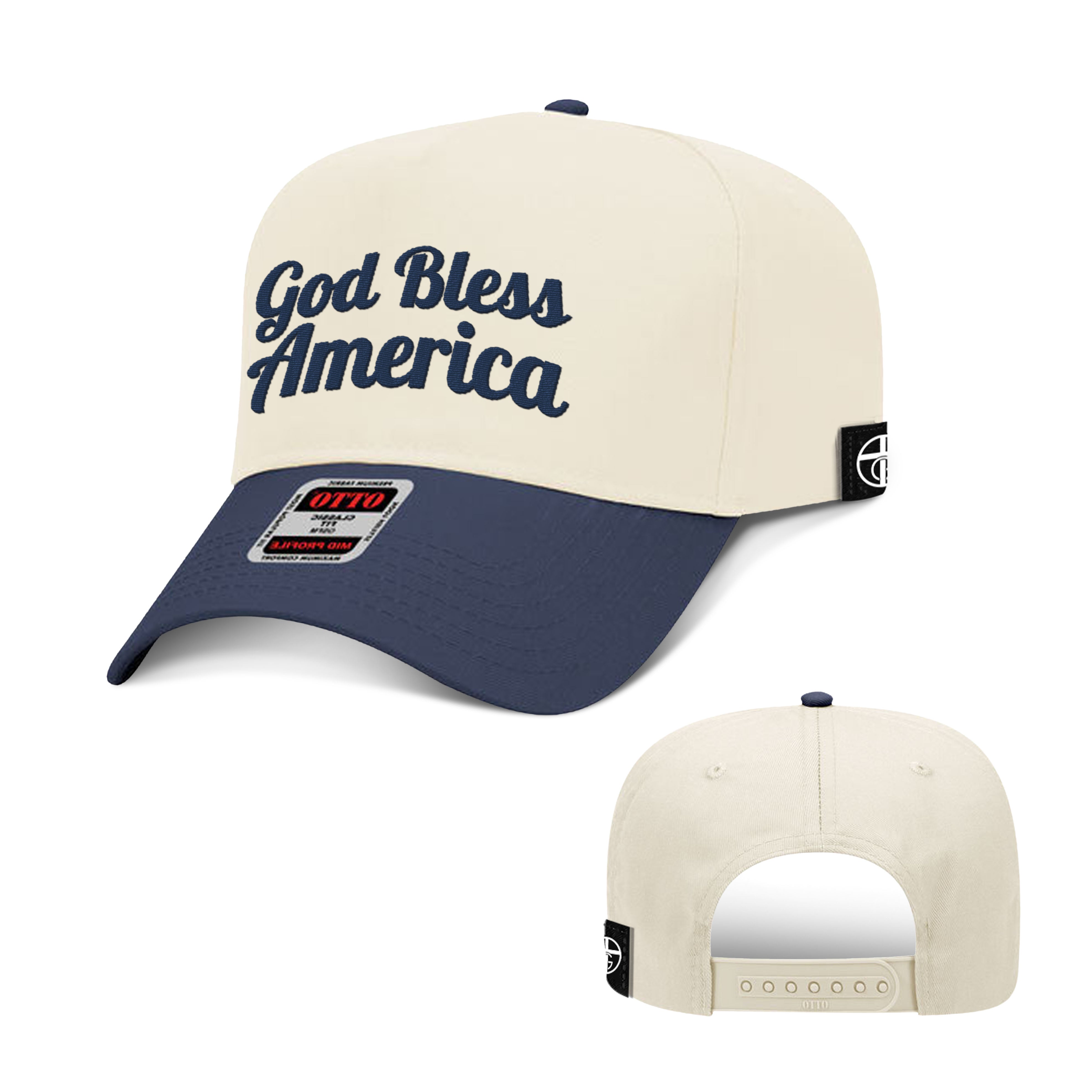 God Bless America Baseball Hats