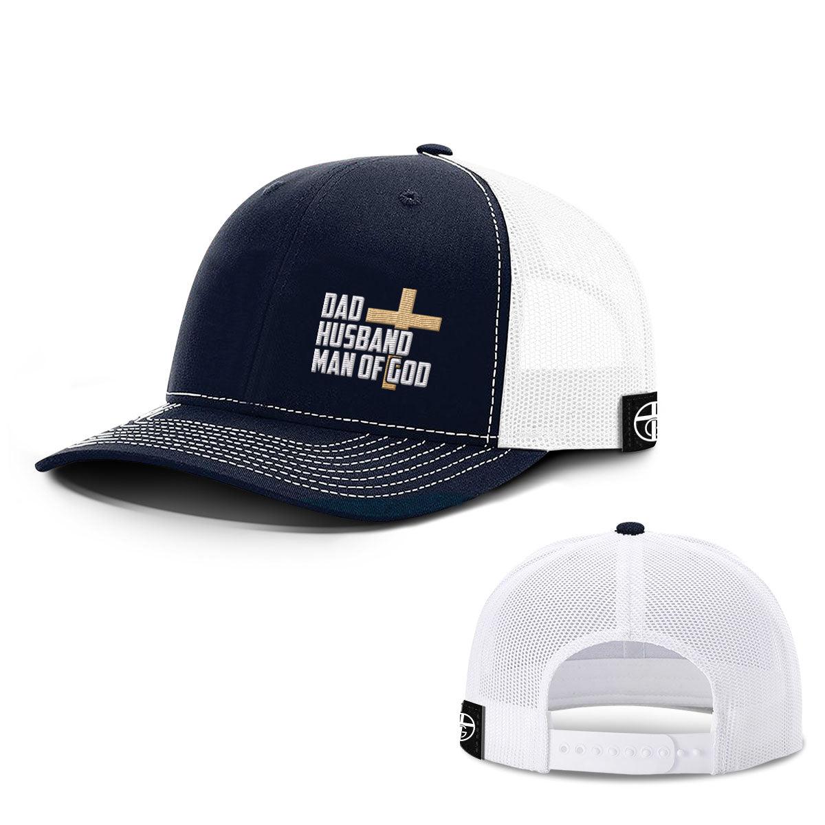 Dad, Husband, Man of God Hats - Our True God