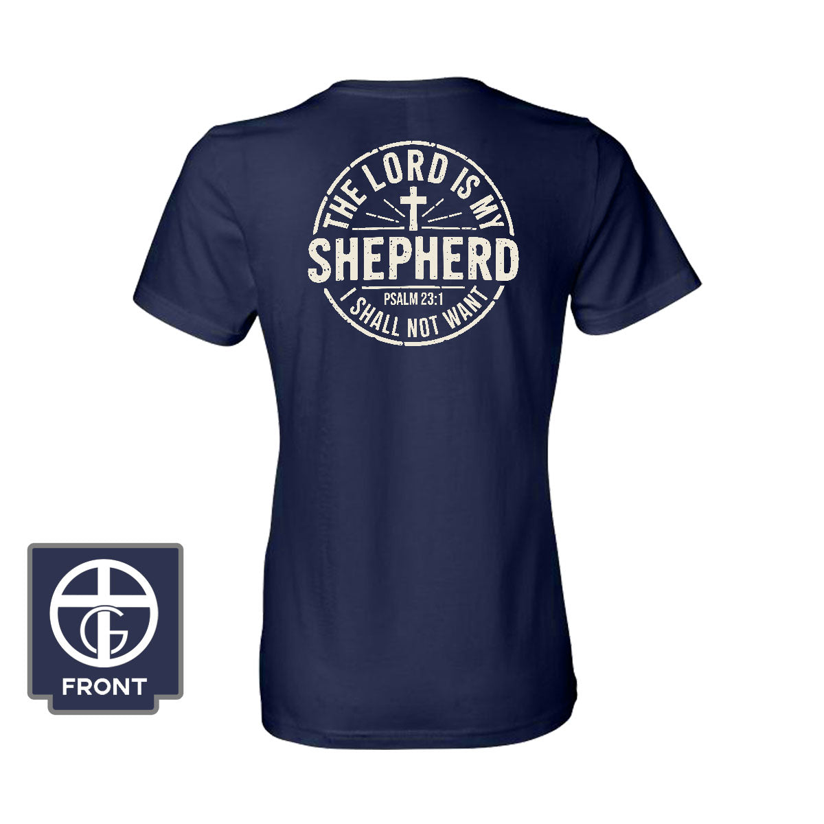 The Lord is my Shepherd (Back Print)