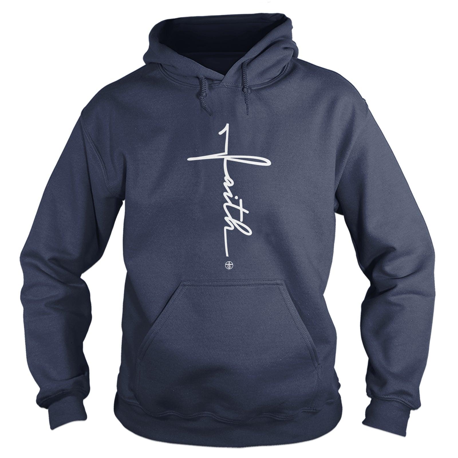 Faith Cross Hoodie - Our True God