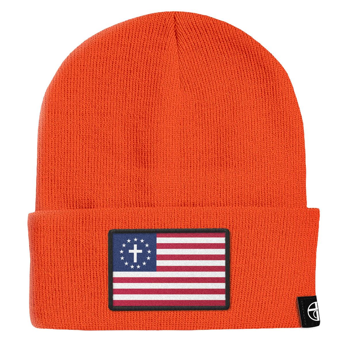 One Nation Under God Patch Beanies - Our True God