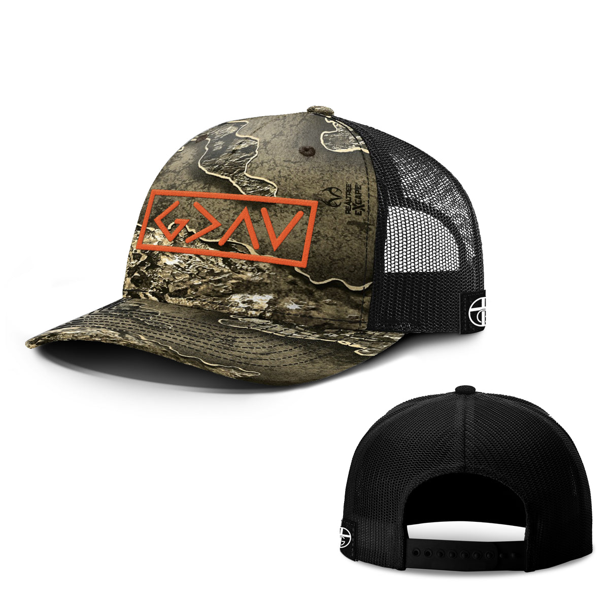 God is Greater Than the Highs and Lows Hunting Hats