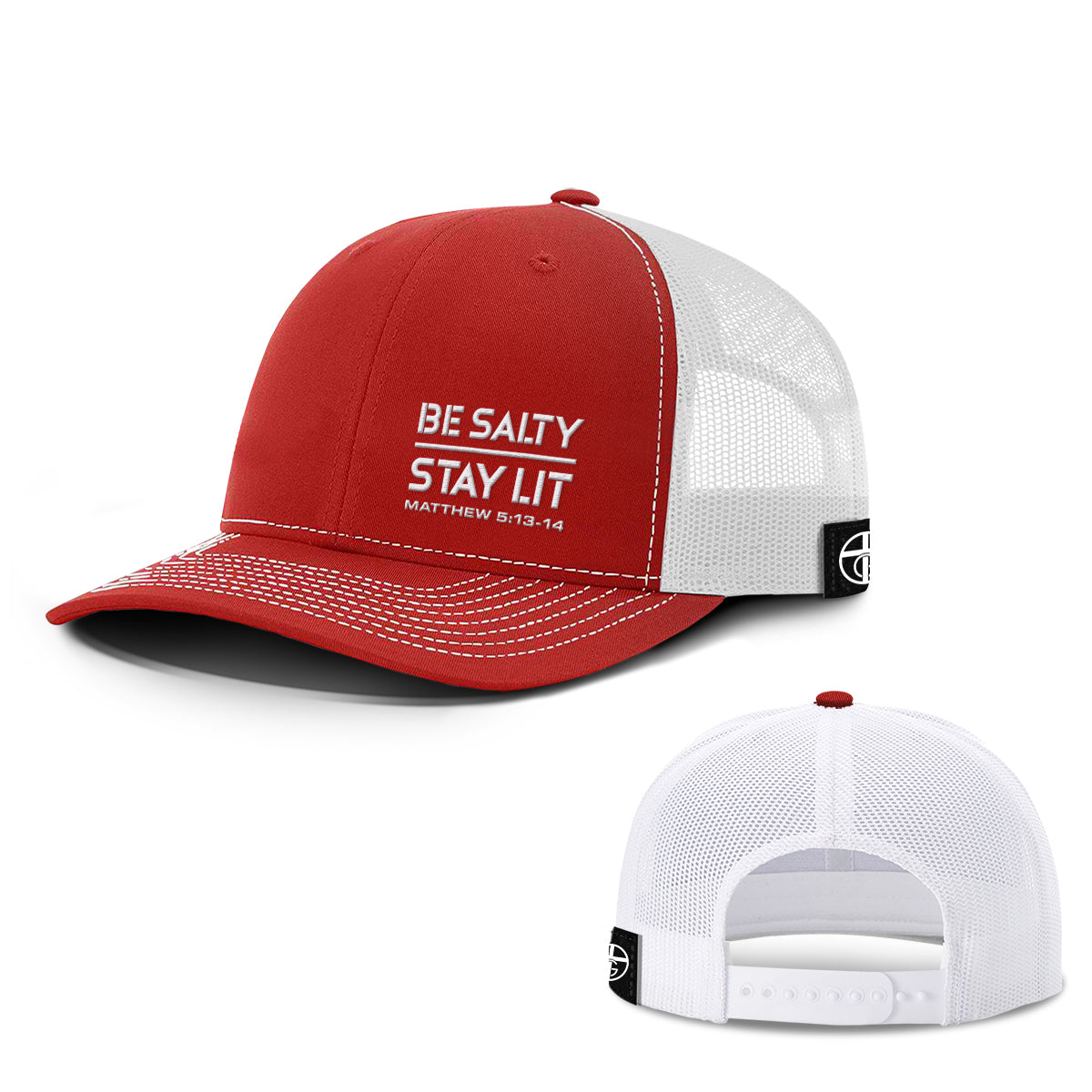 Be Salty Stay Lit Lower Left Hats