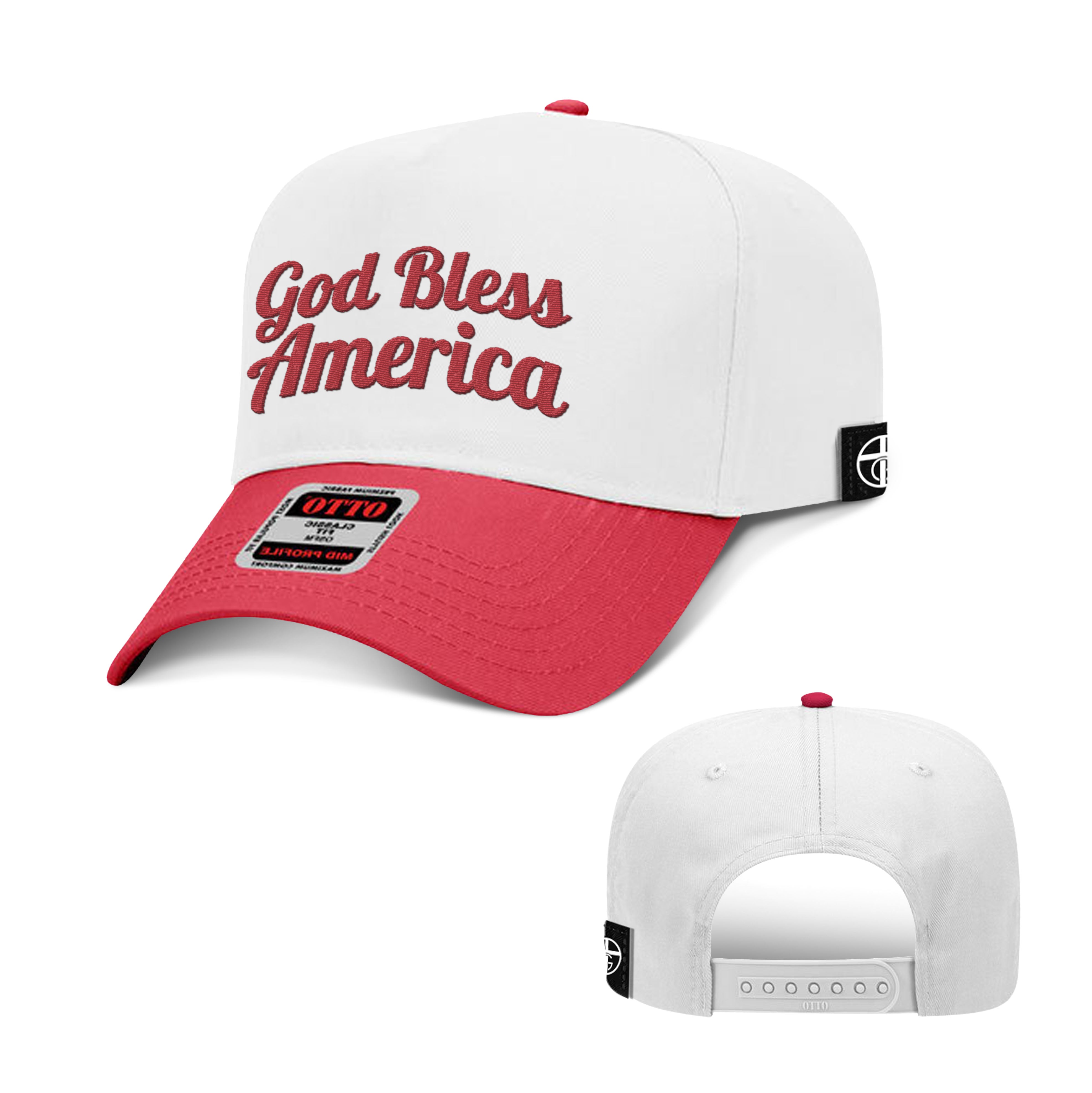 God Bless America Baseball Hats