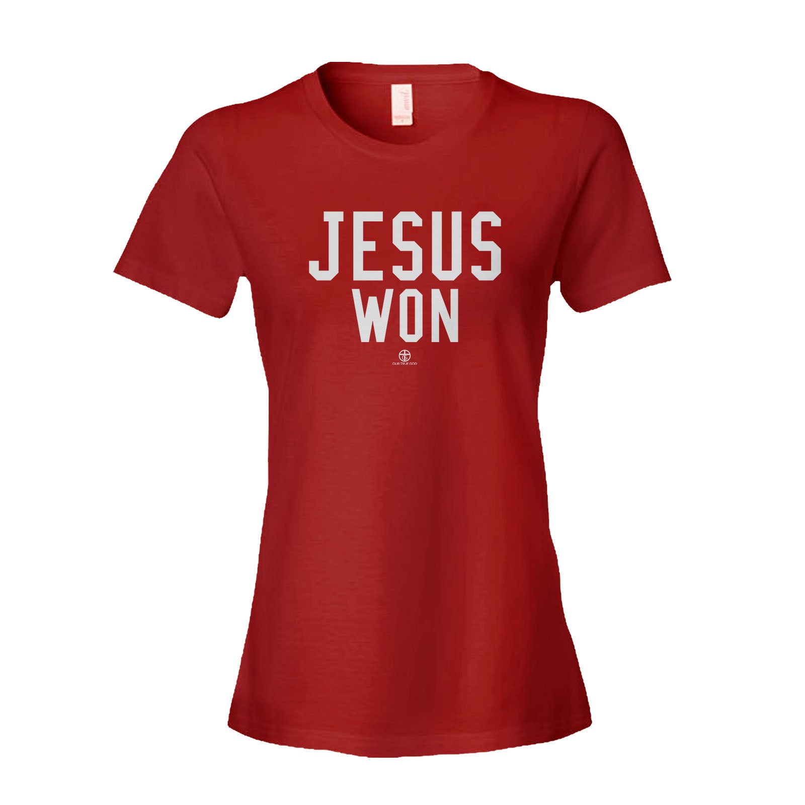 Jesus Won Women's Shirt (Front and Back)