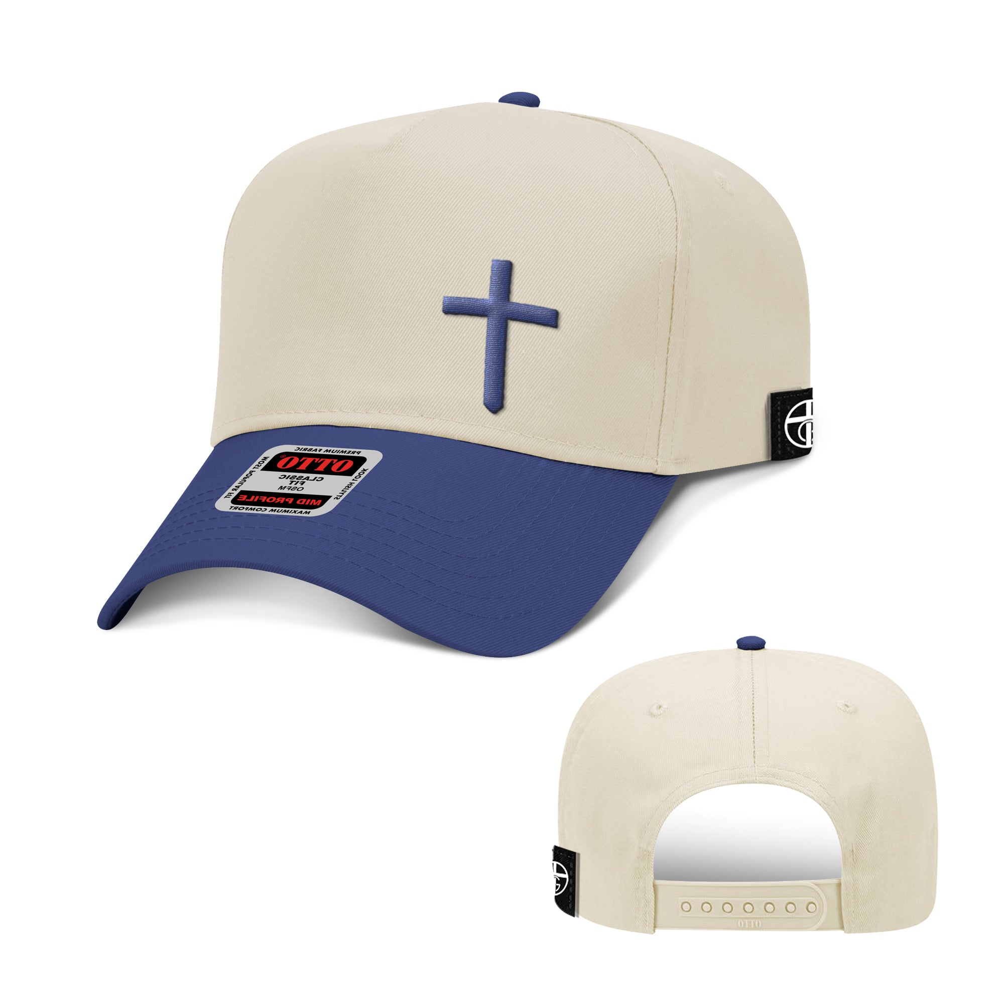 Cross Lower Left Baseball Hats