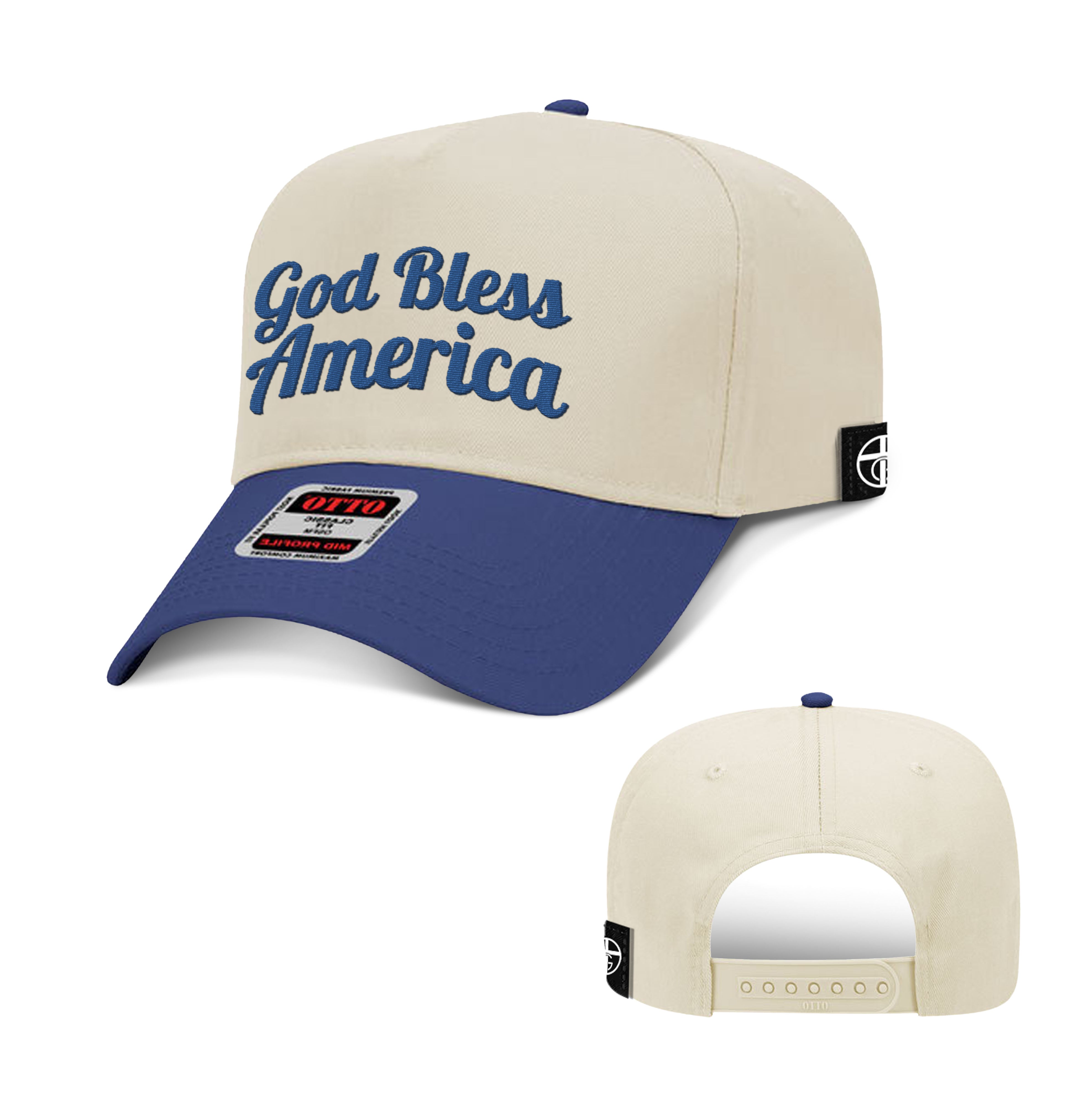 God Bless America Baseball Hats